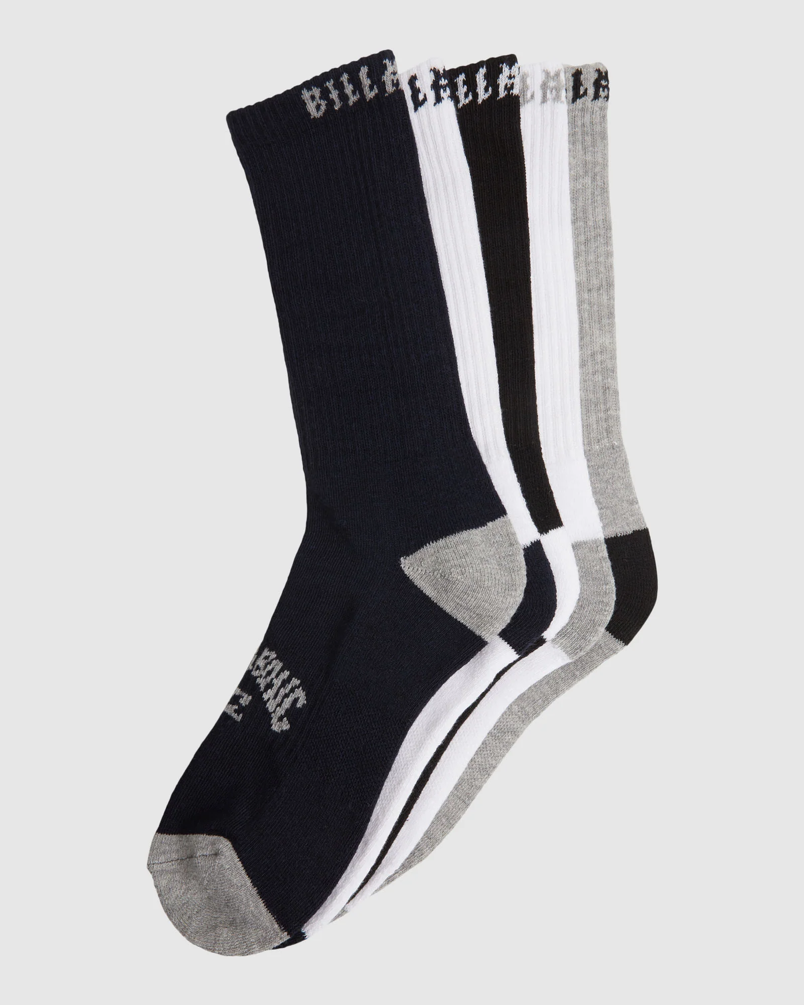 Mens Sports 5 Pack Crew Socks