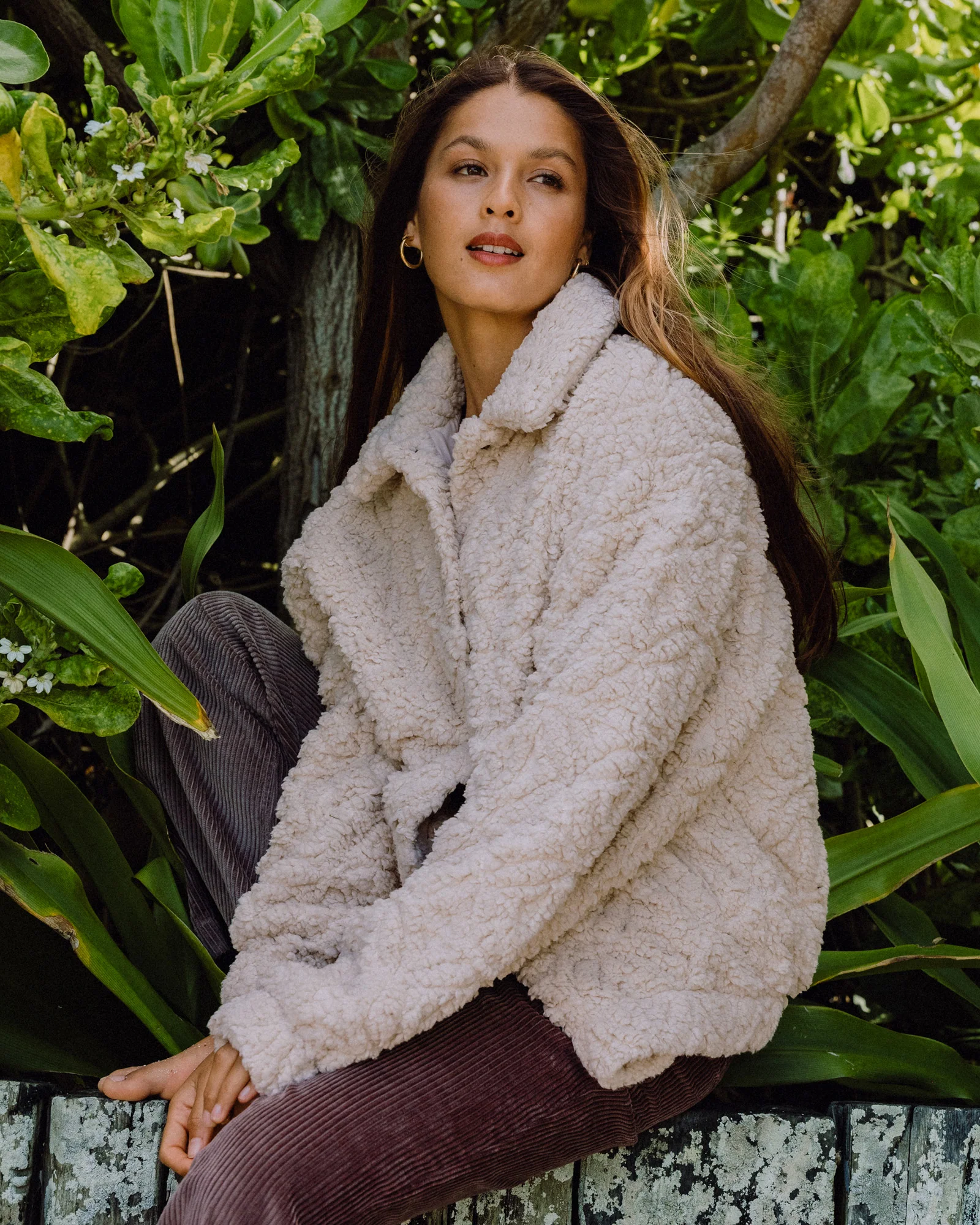 Womens Ride Cozy Sherpa Jacket