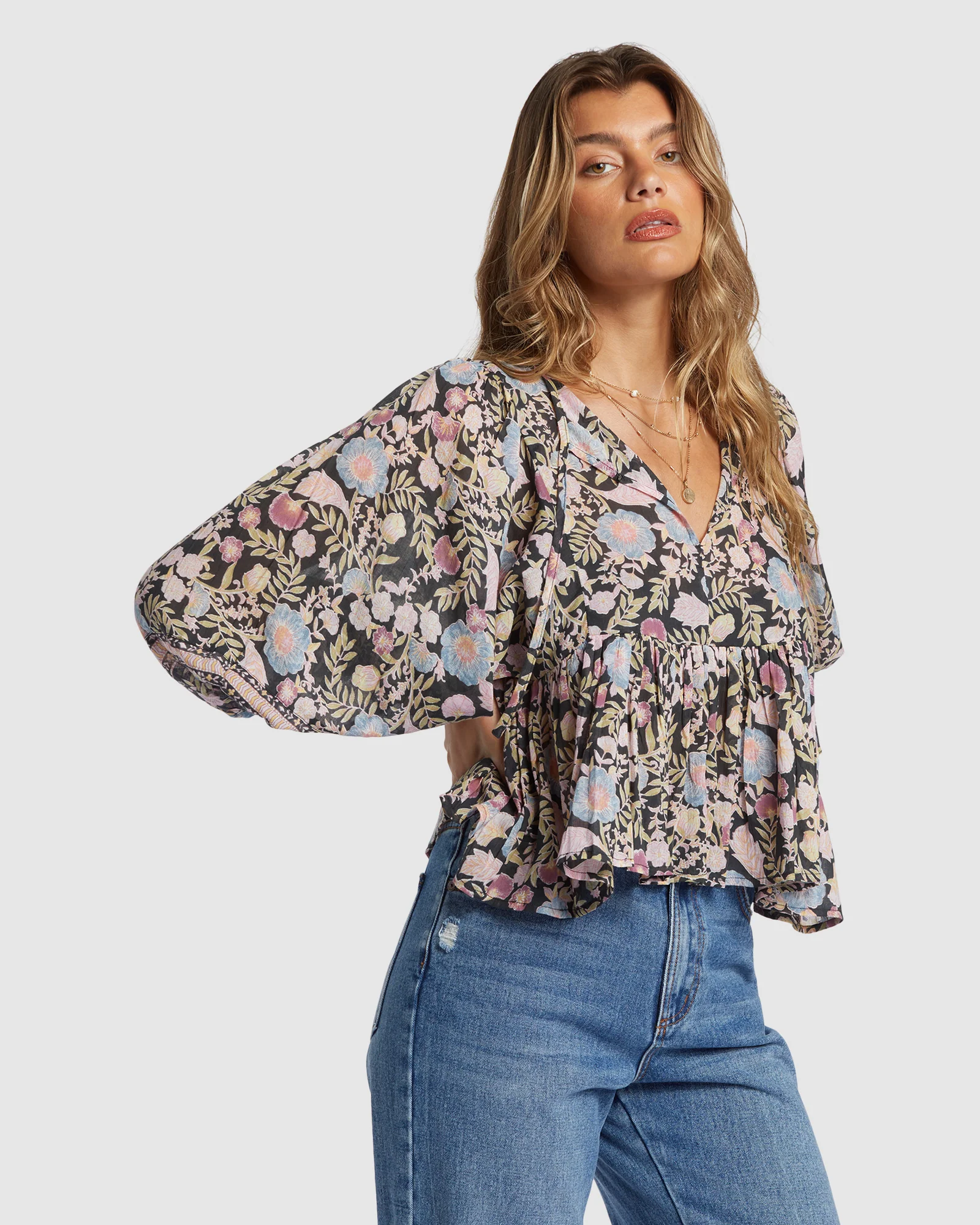 Womens Adore You Long Sleeve Shirt