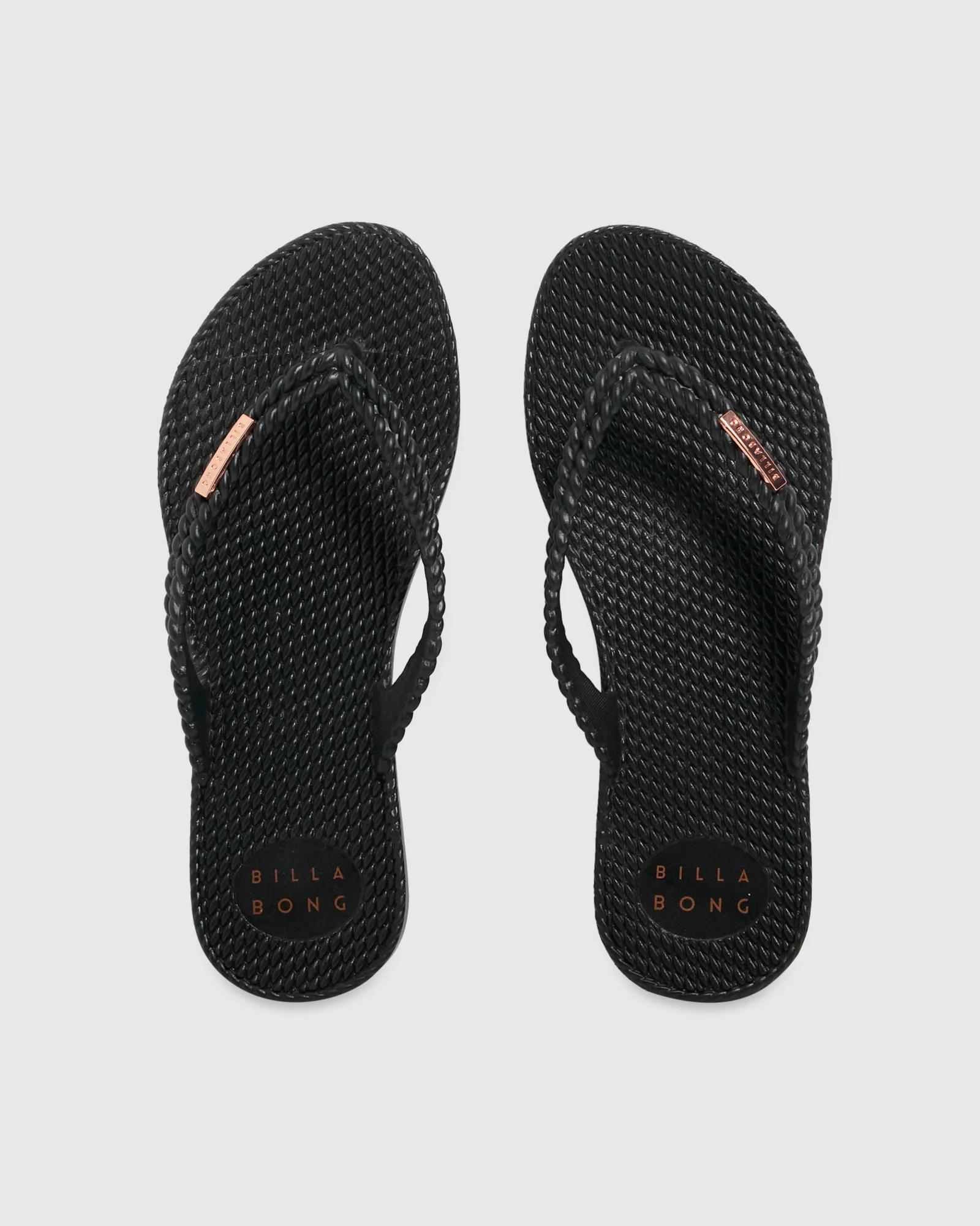 Womens Kick Back Solid Thongs