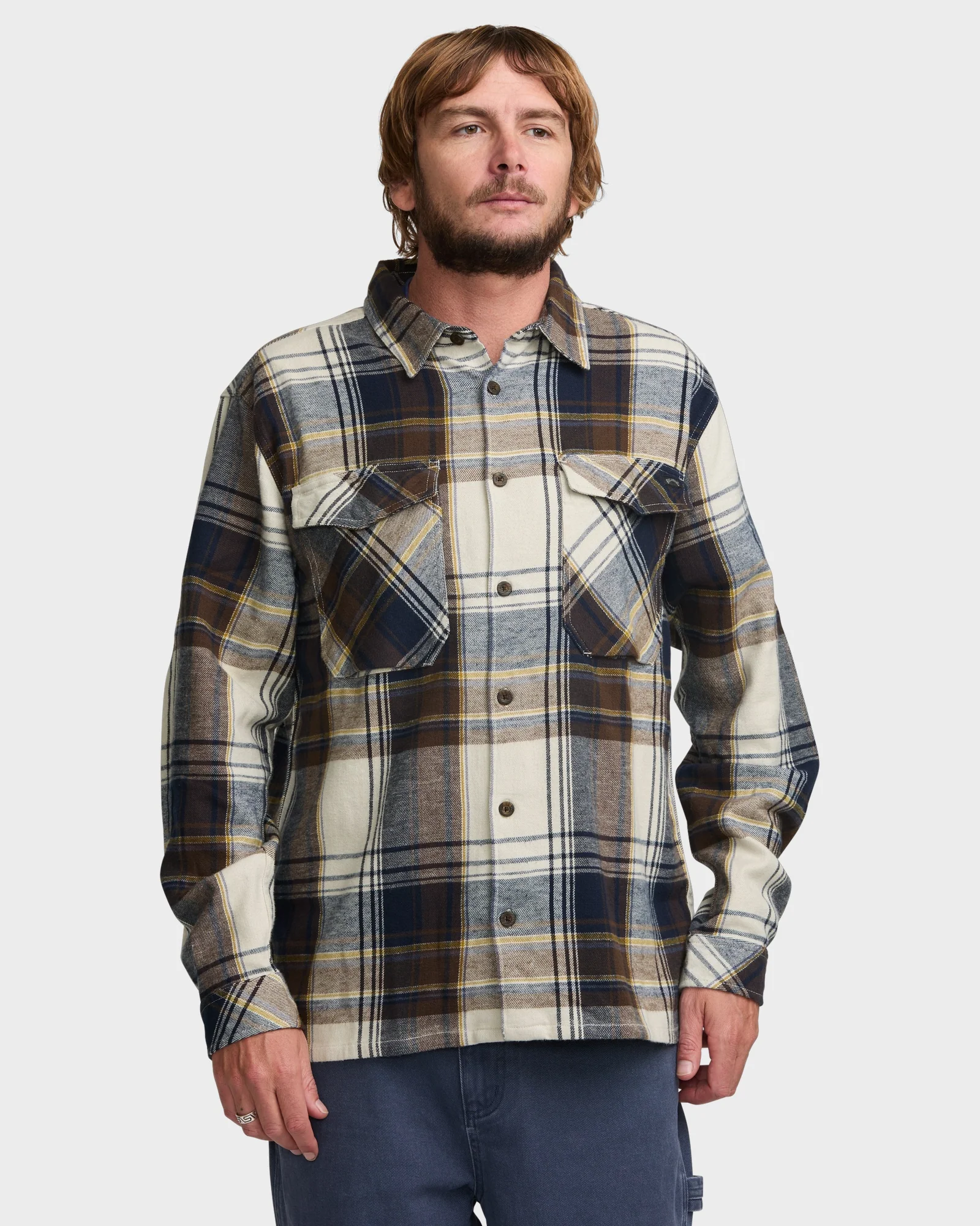 Mens Bad Dog Flannel Shirt