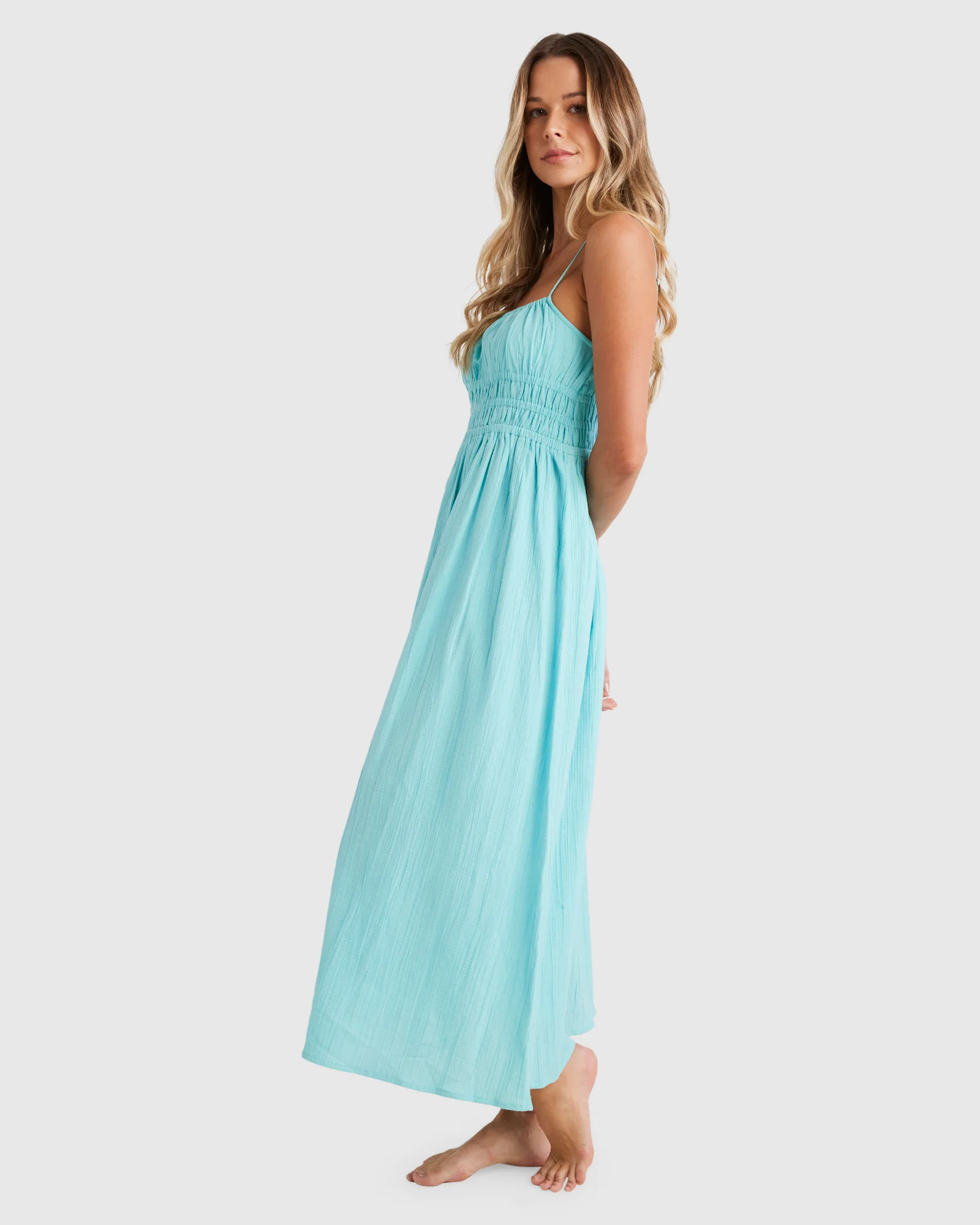 Womens Petal Maxi Dress