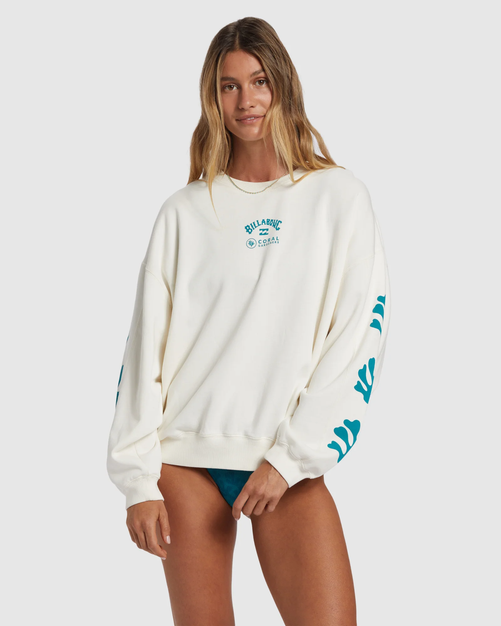 Womens Beyond The Reef Crew Neck