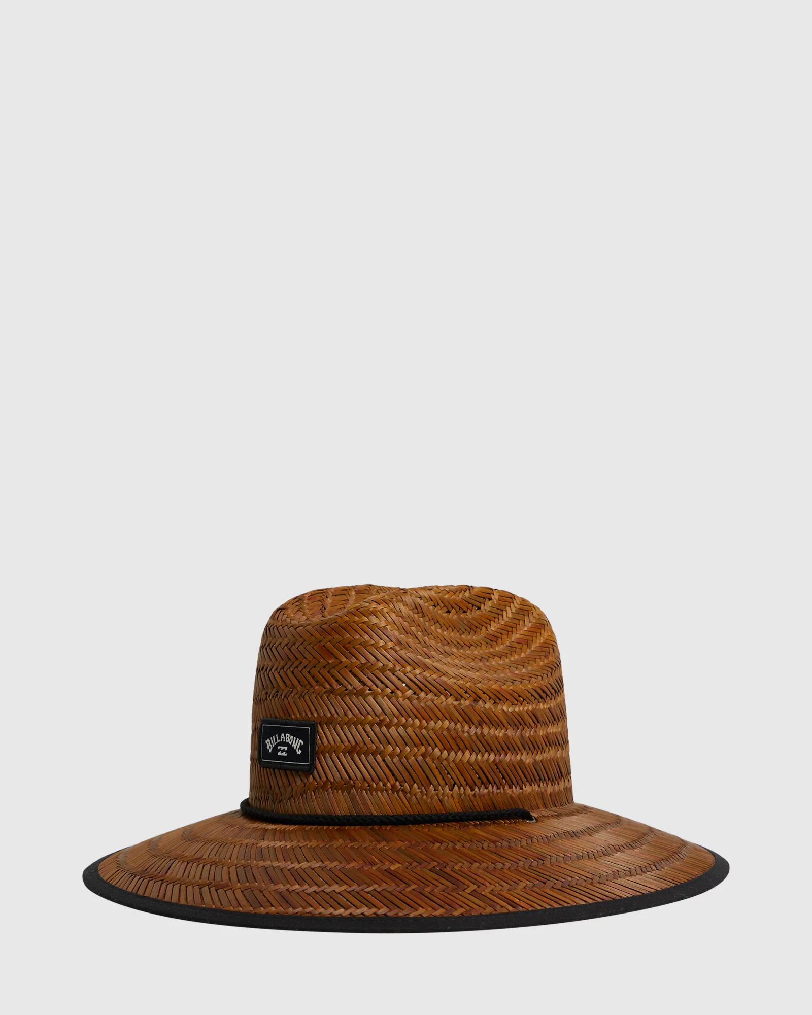 Mens Tides Print Straw Hat