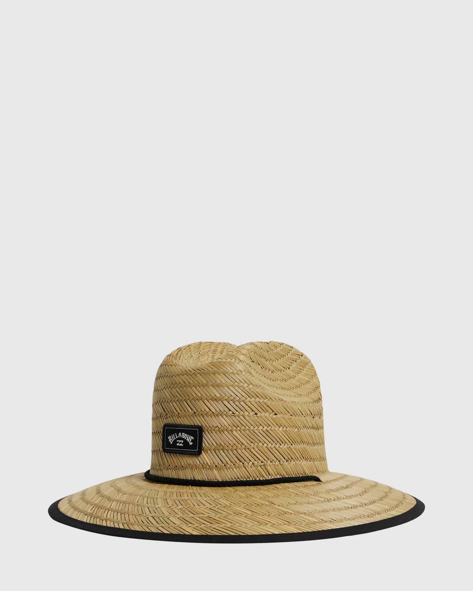 Mens Tides Print Straw Hat