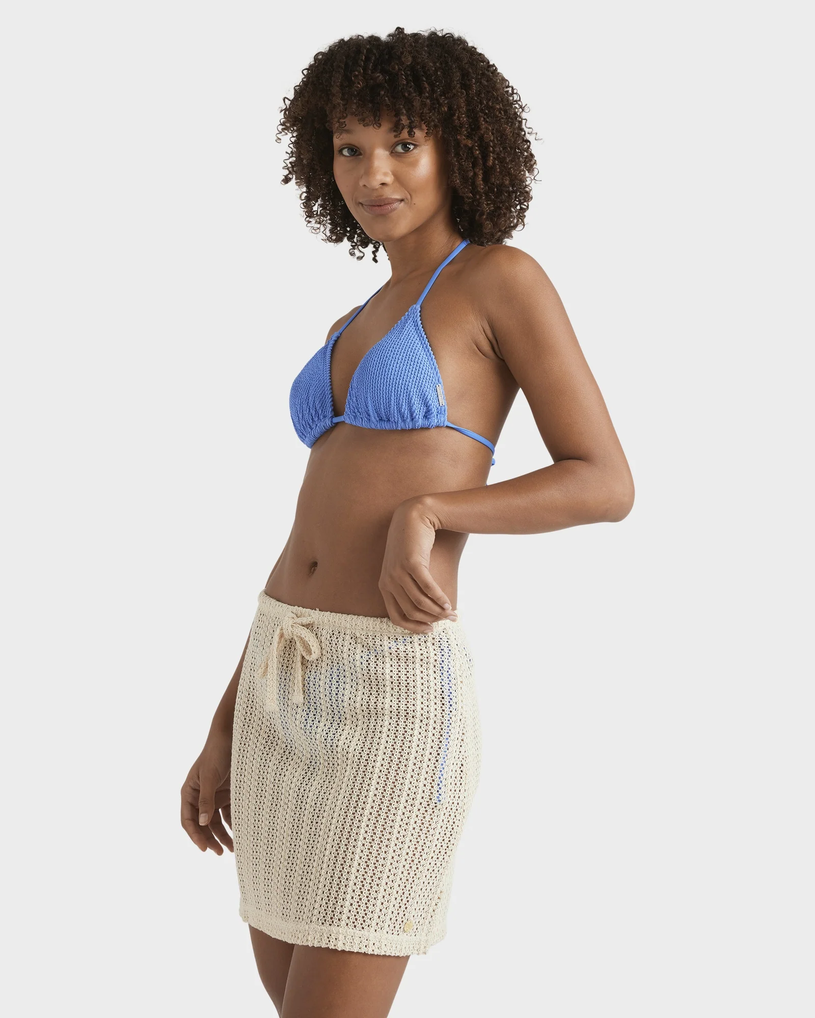 Womens Sand Ripples Mini Skirt