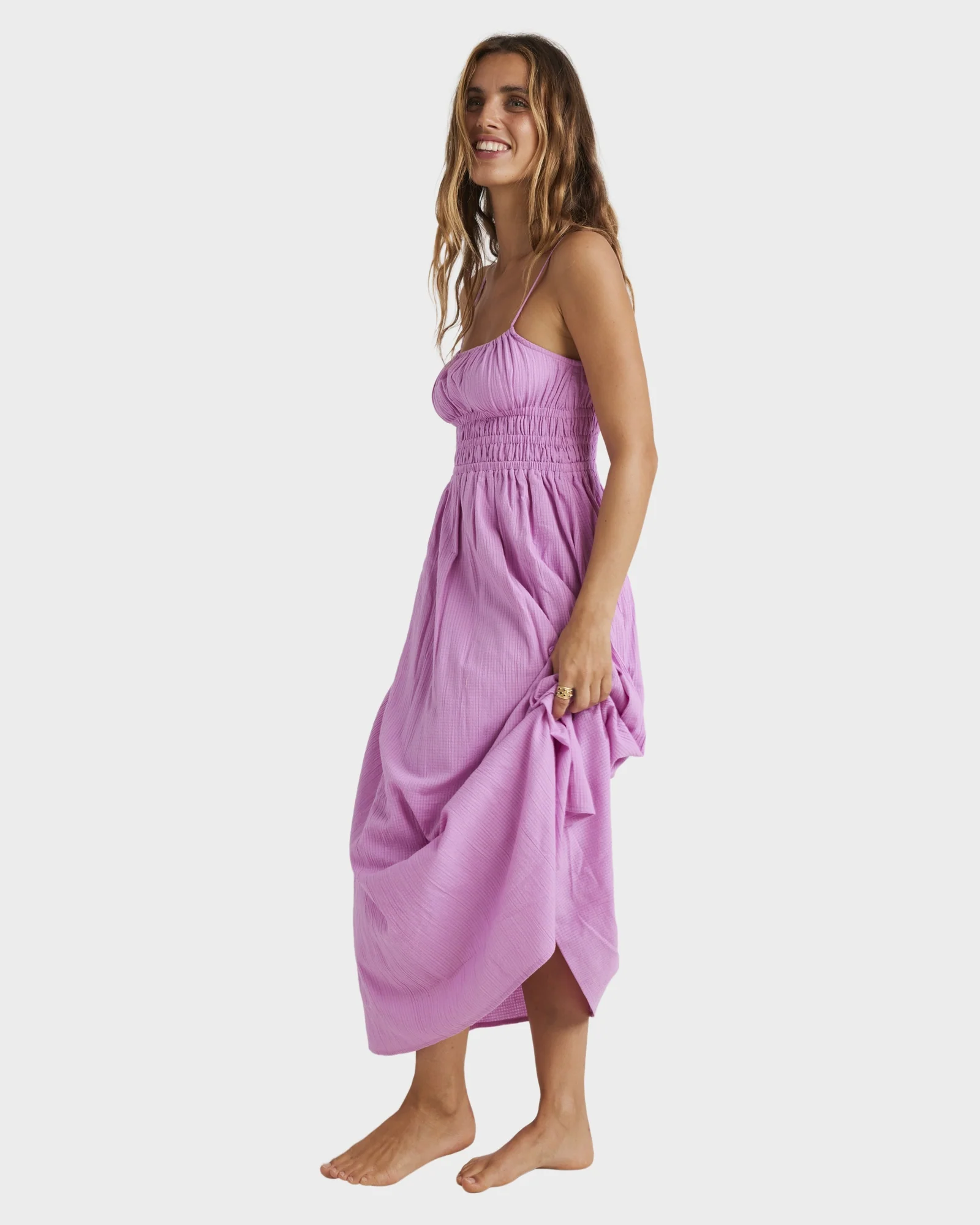 Womens Petal Maxi Dress