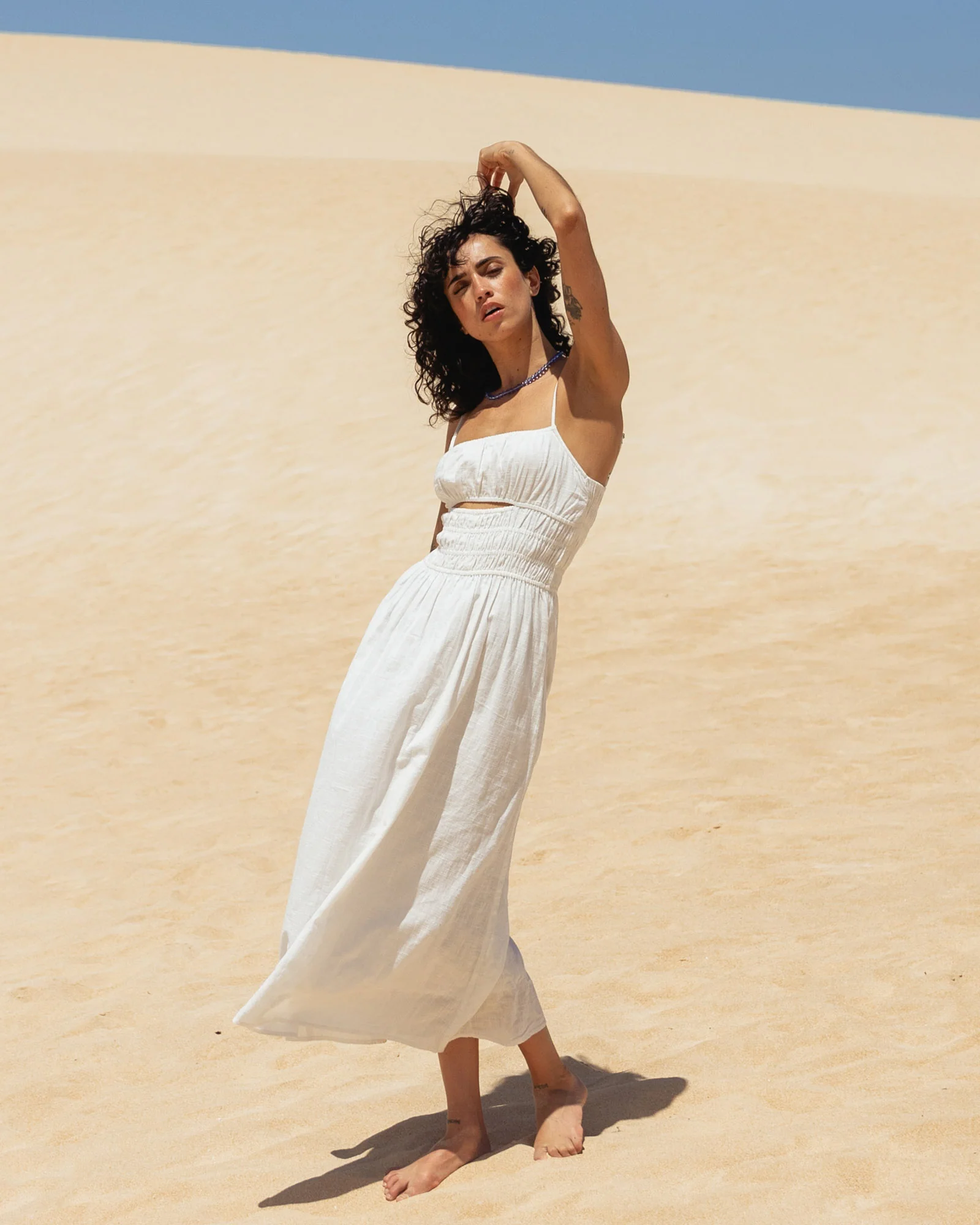 Womens Cloud Maxi Dress