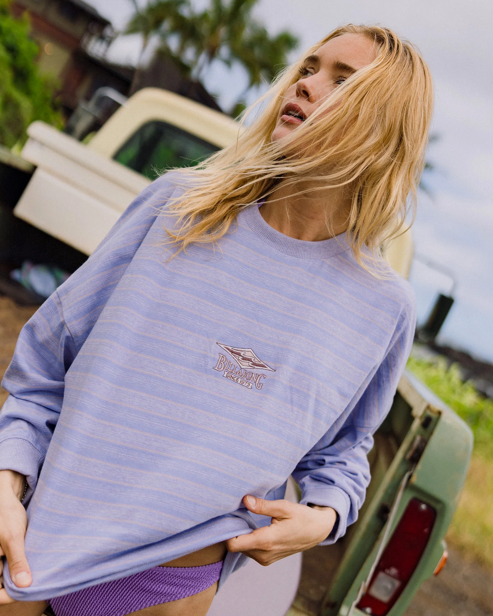 Womens Original Tides Long Sleeve T-Shirt