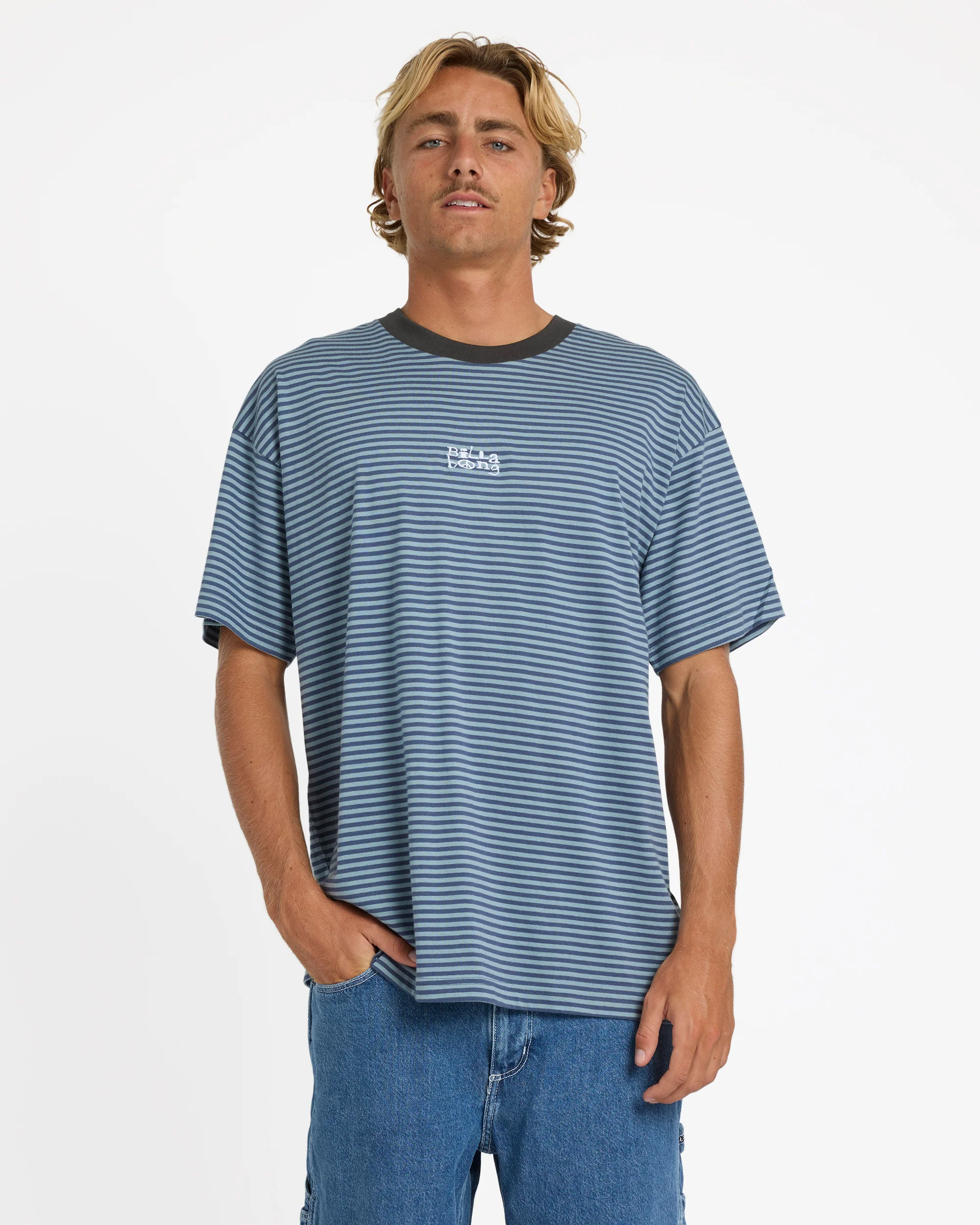 Mens Absense Stripe T-Shirt