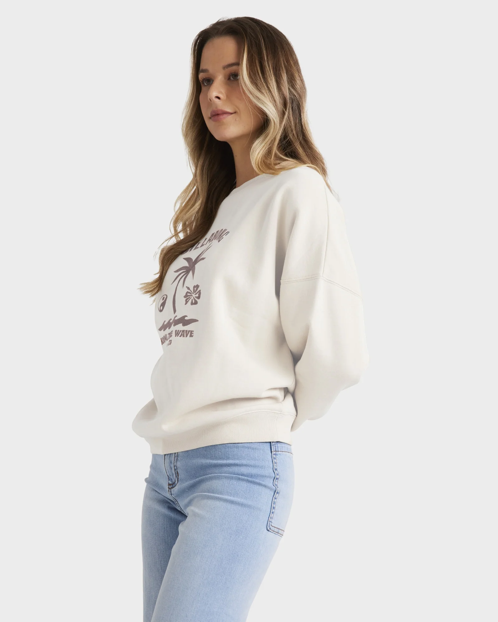 Womens Surf Club Venice Crew Neck