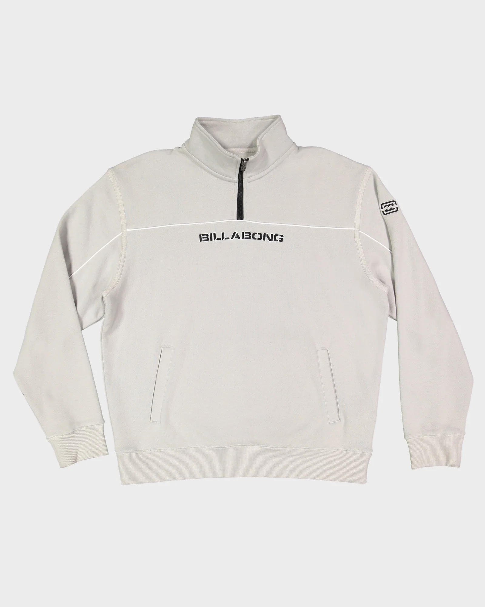 Mens Bracket Half Zip Hoodie