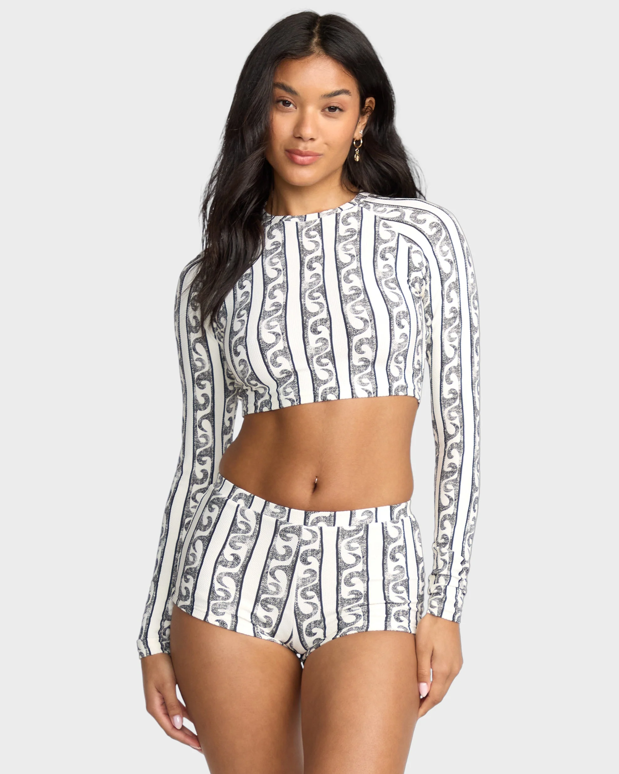 Womens Wave Watcher Palma Short Bikini Bottom