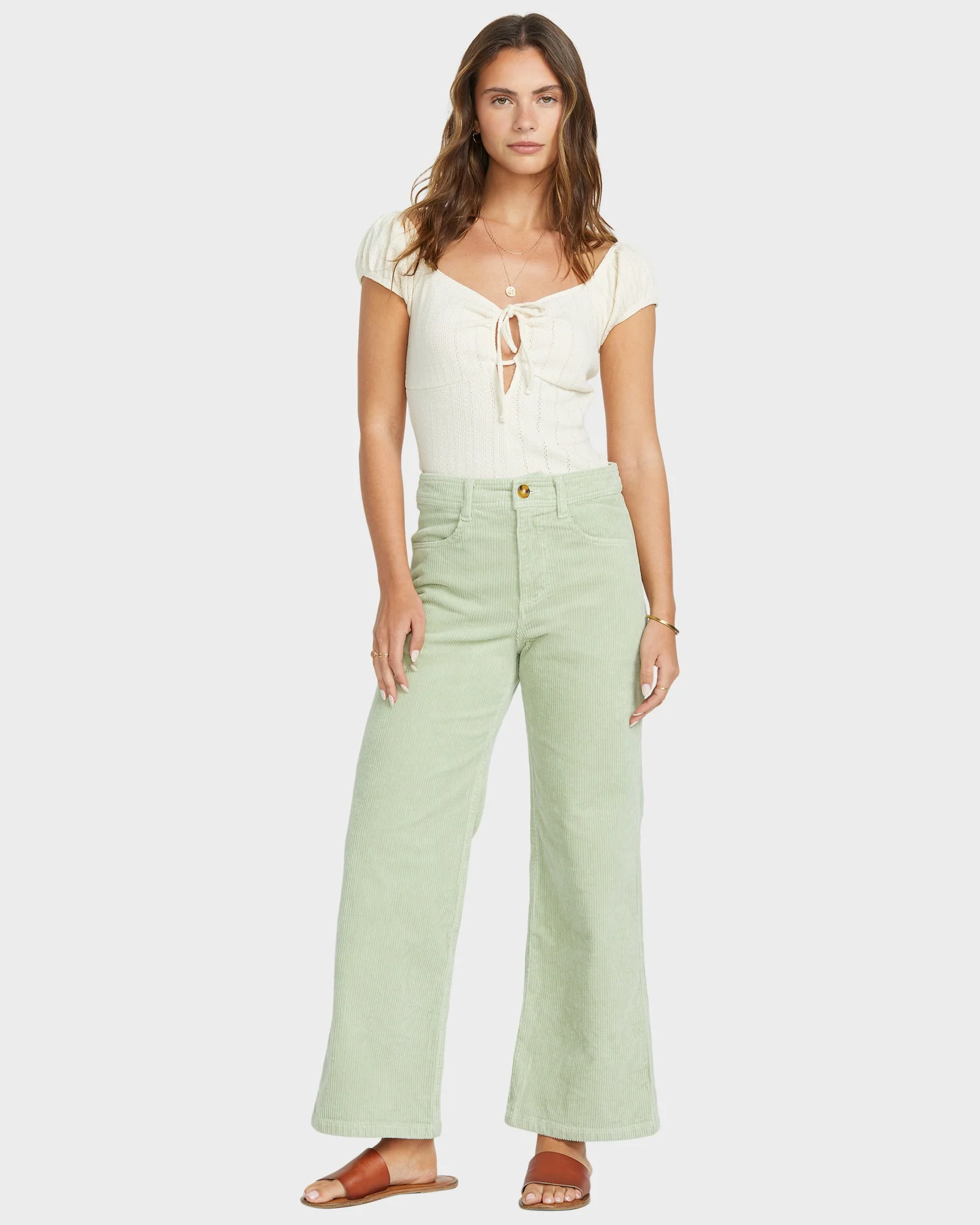 Womens Be Free Corduroy Pants