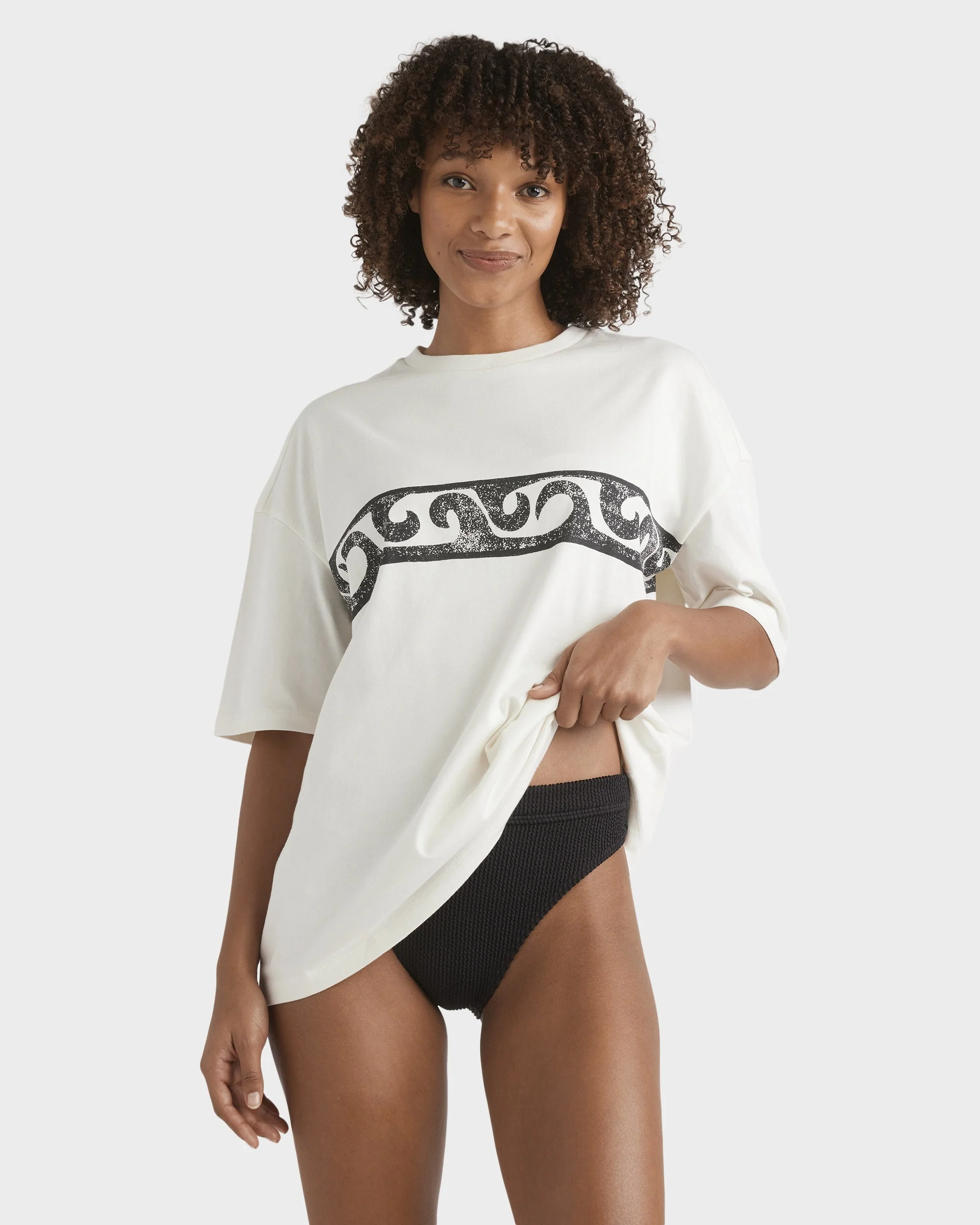 Womens Wave Fade T-Shirt