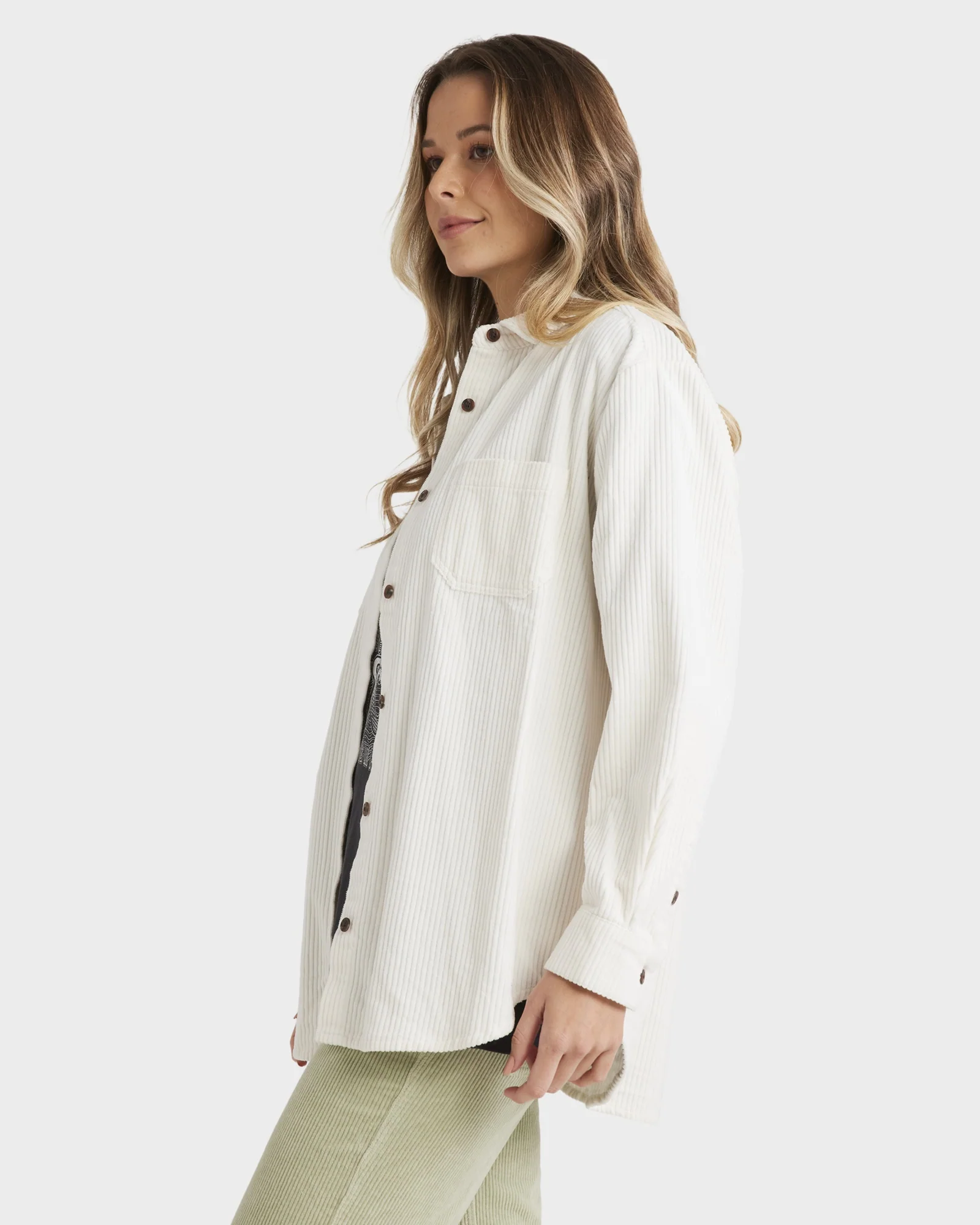 Womens So Stoked Long Sleeve Shirt