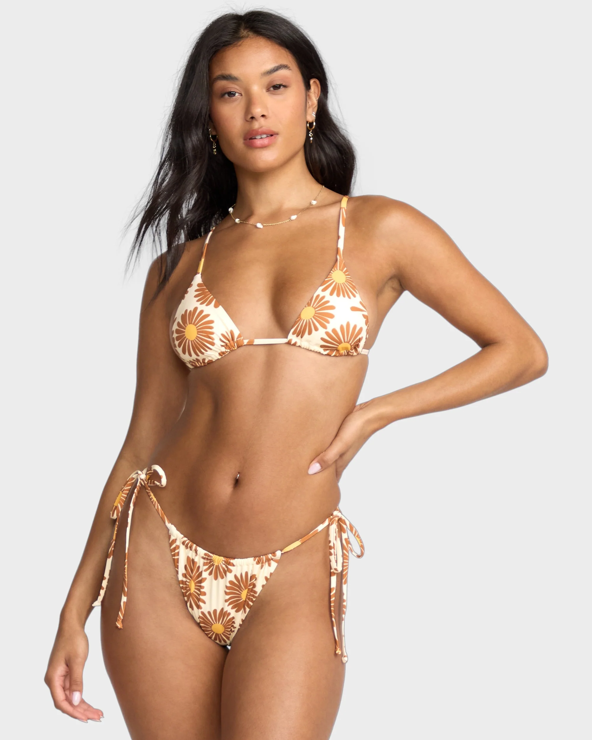 Womens Fresh Daze Mini Slide Triangle Bikini Top