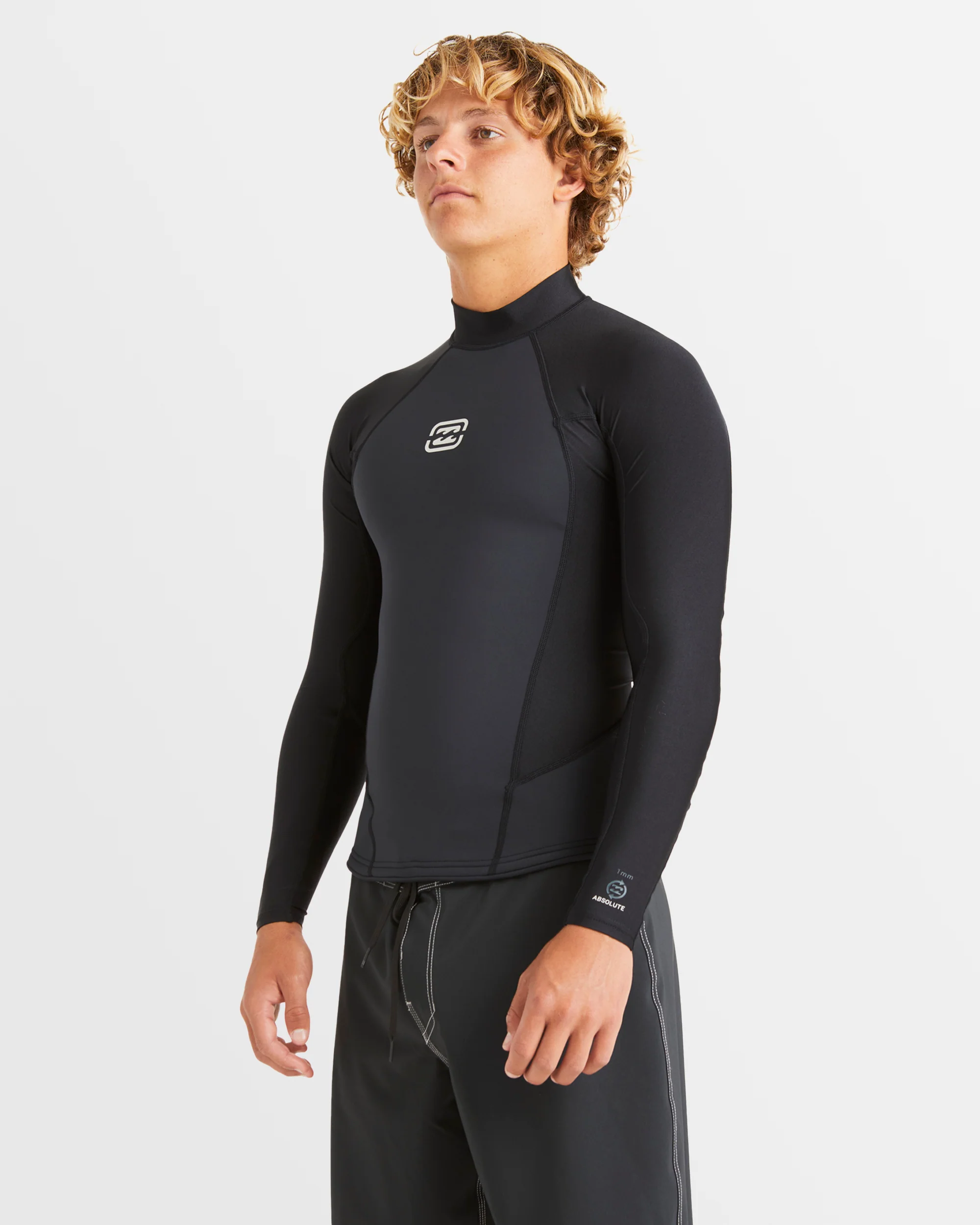 Mens 1mm Absolute Poly Lite Long Sleeve Wetsuit Top