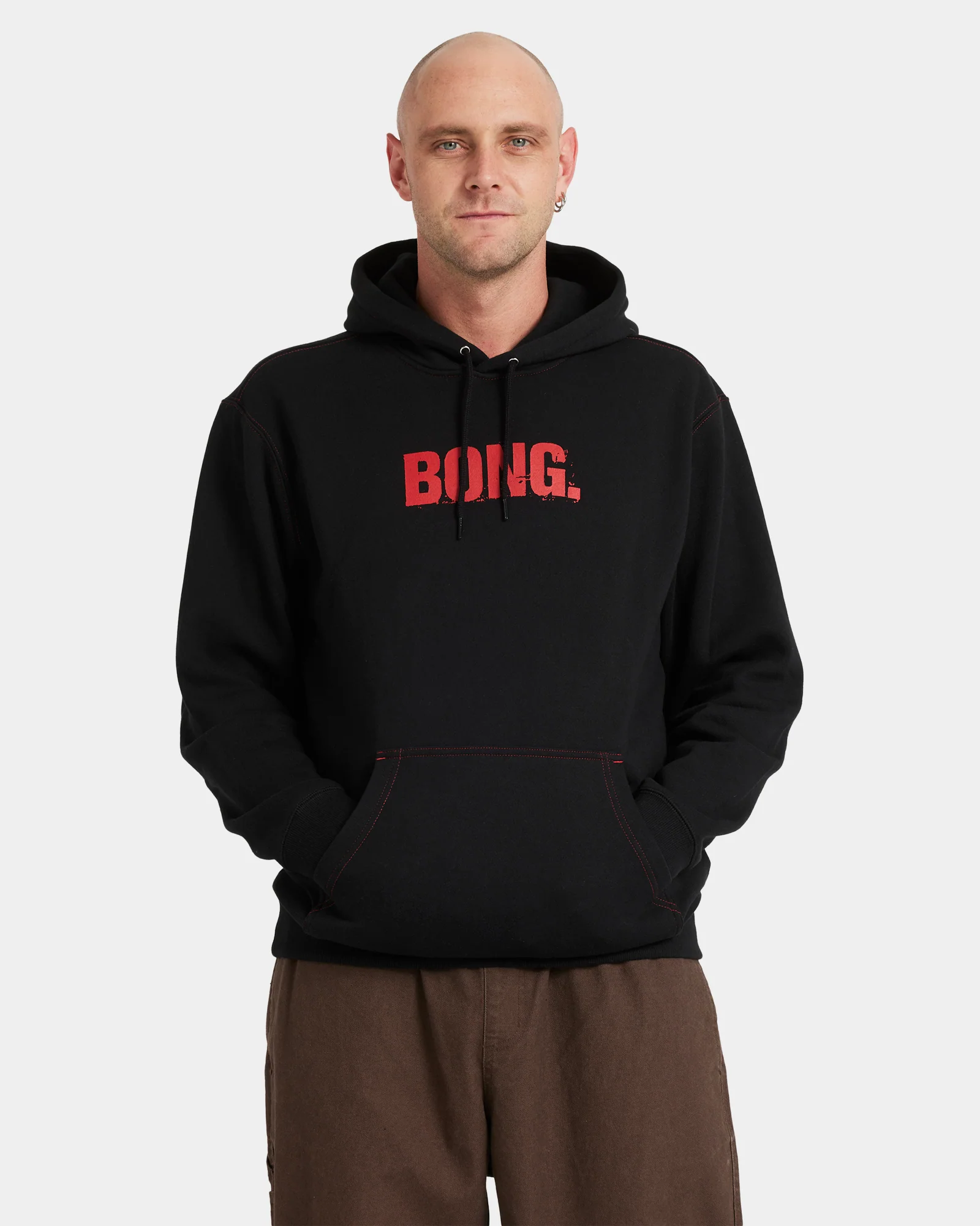 Mens Bong Core Pullover Hoodie