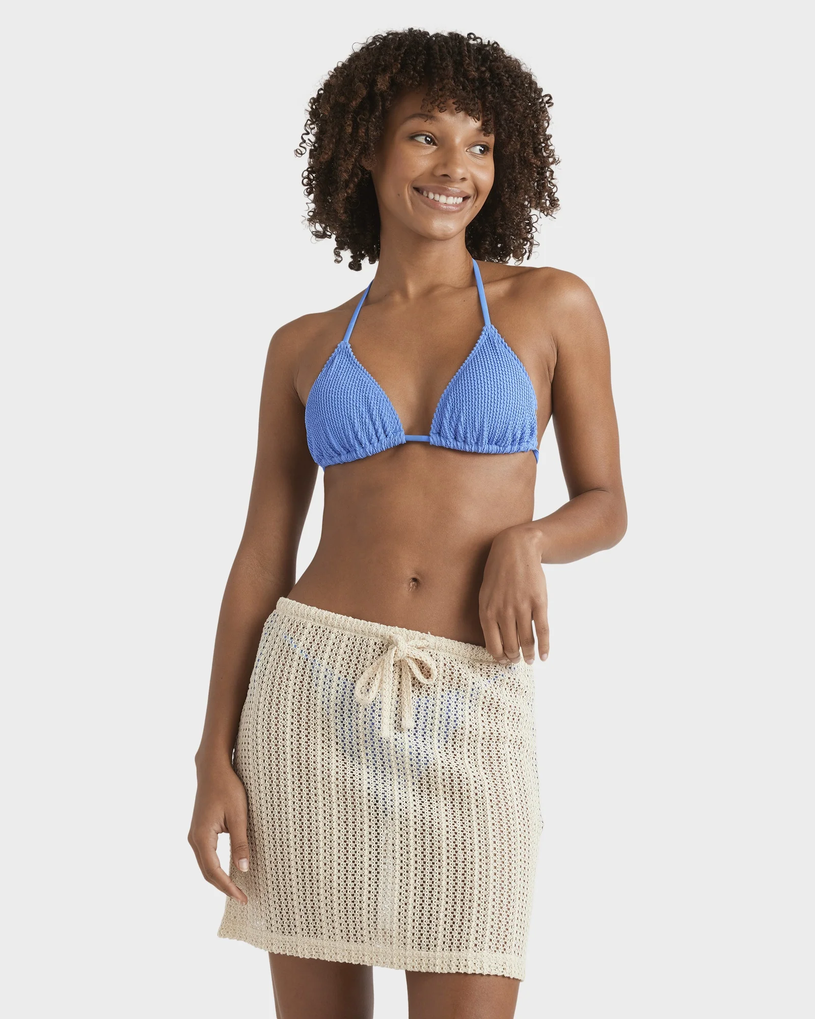 Womens Sand Ripples Mini Skirt