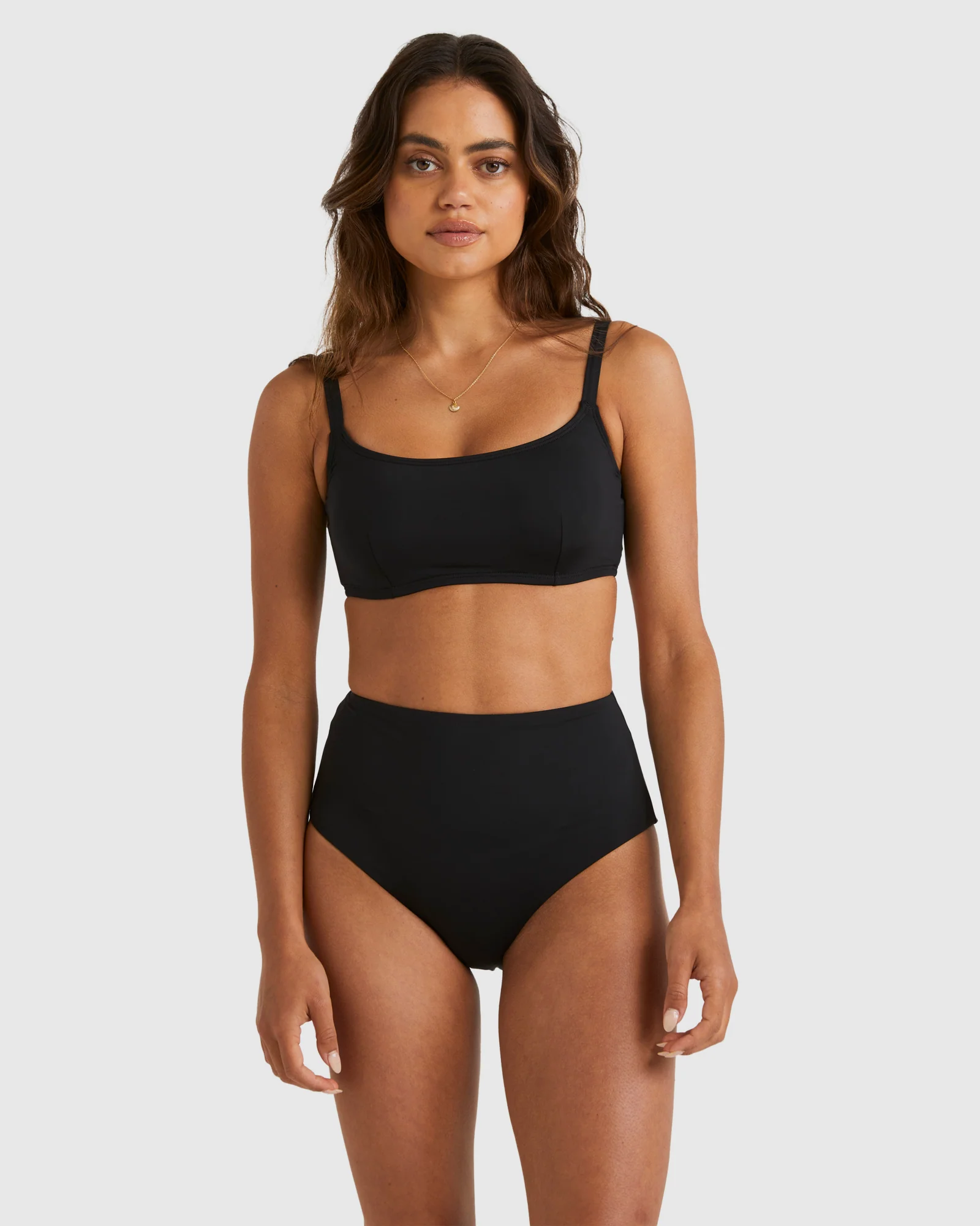 Womens Sol Searcher High Retro Pant Bikini Bottom