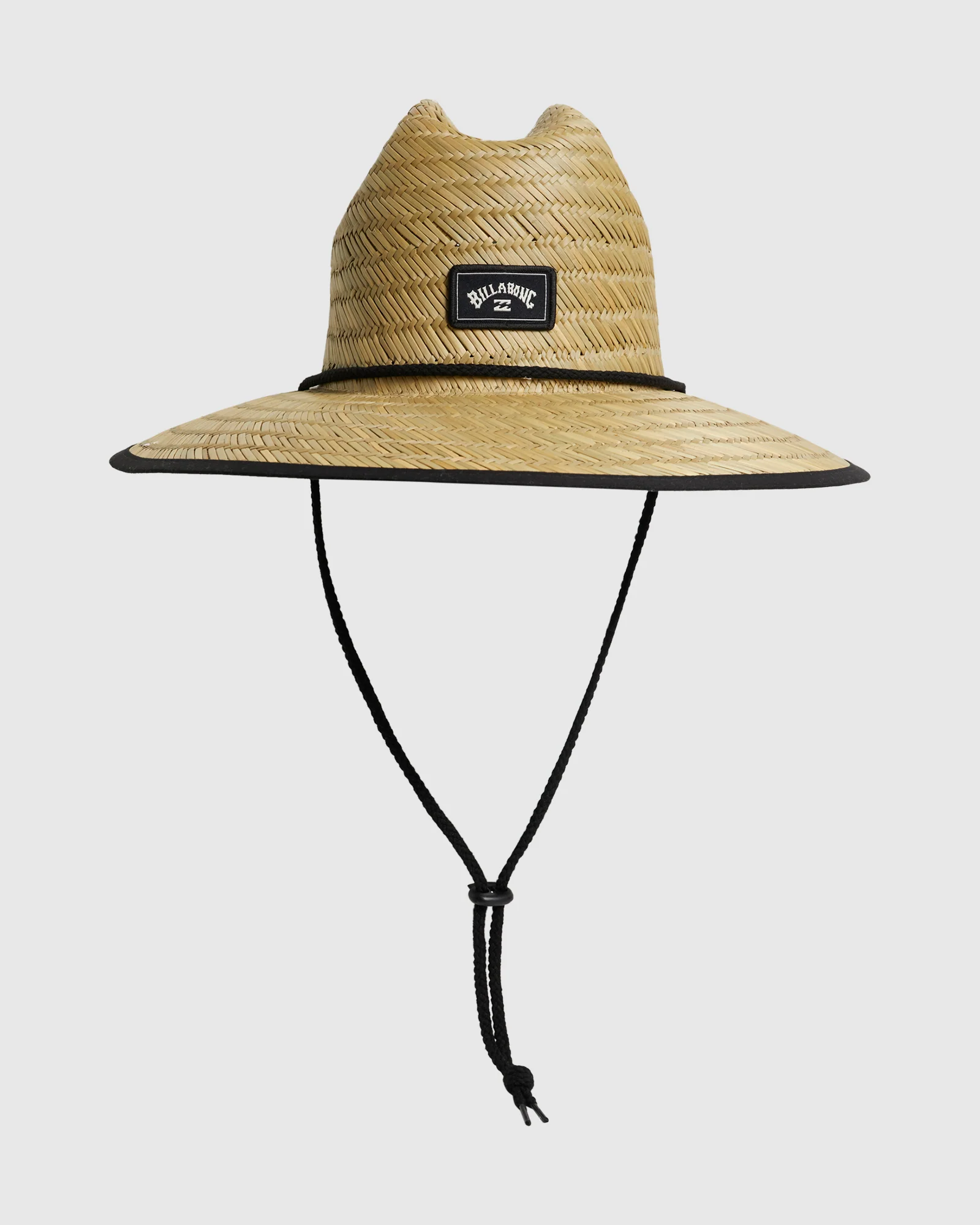 Mens Tides Print Straw Hat