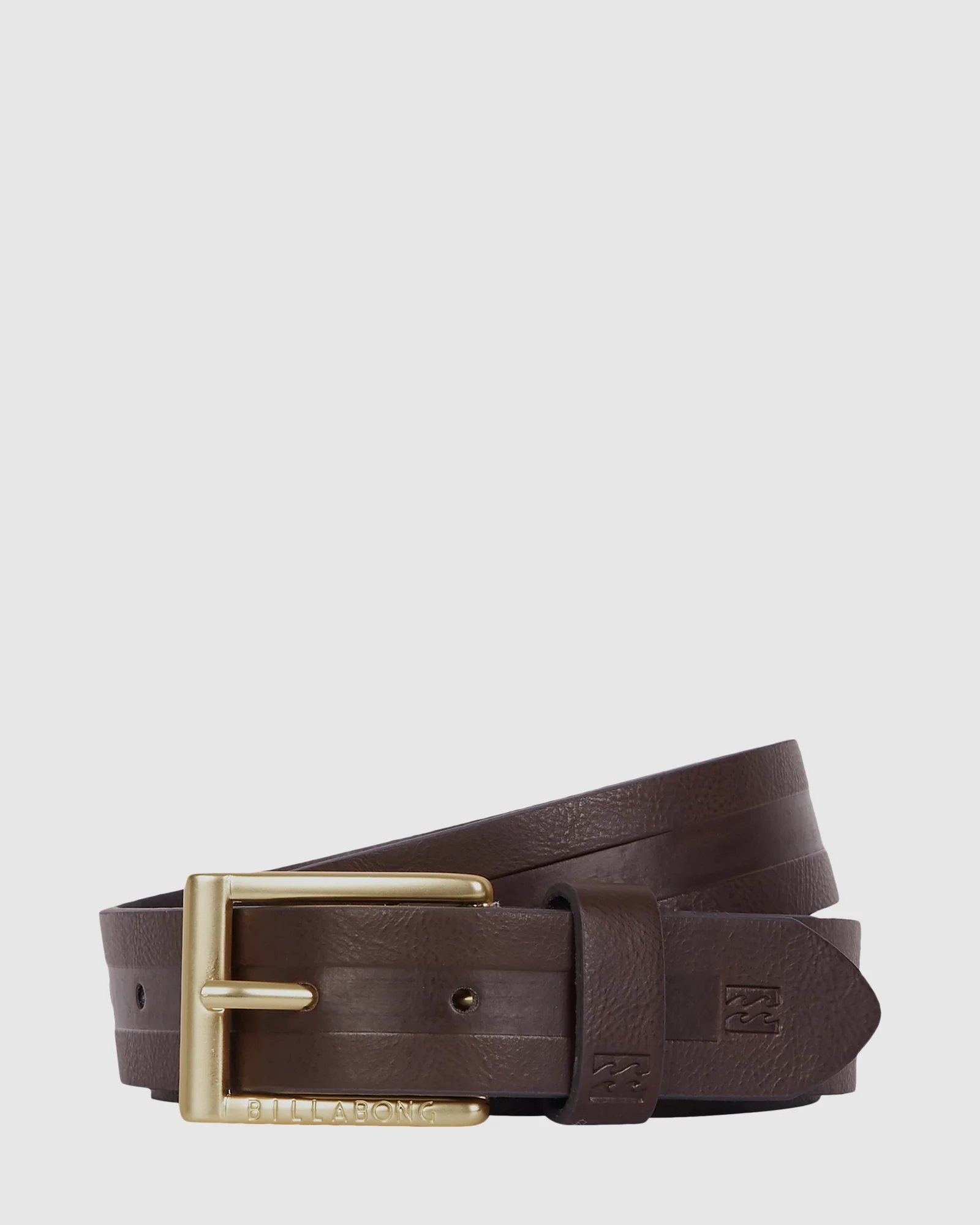 Mens Barrel Vegan Leather Belt