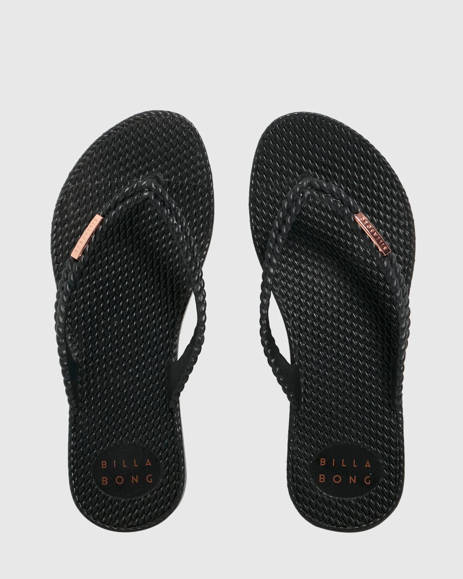 Womens Kick Back Solid Thongs