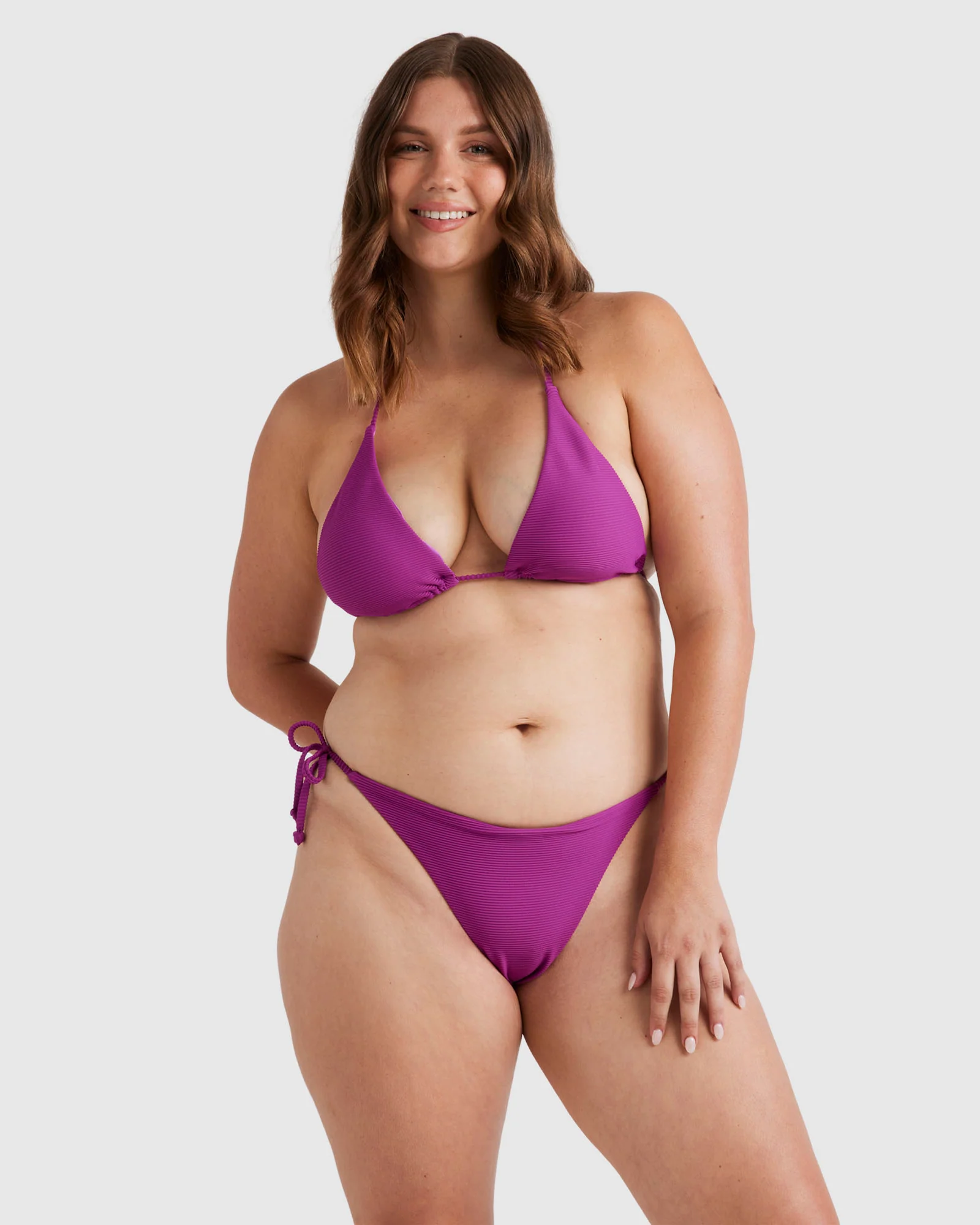 Womens Tanlines Multi Triangle Bikini Top