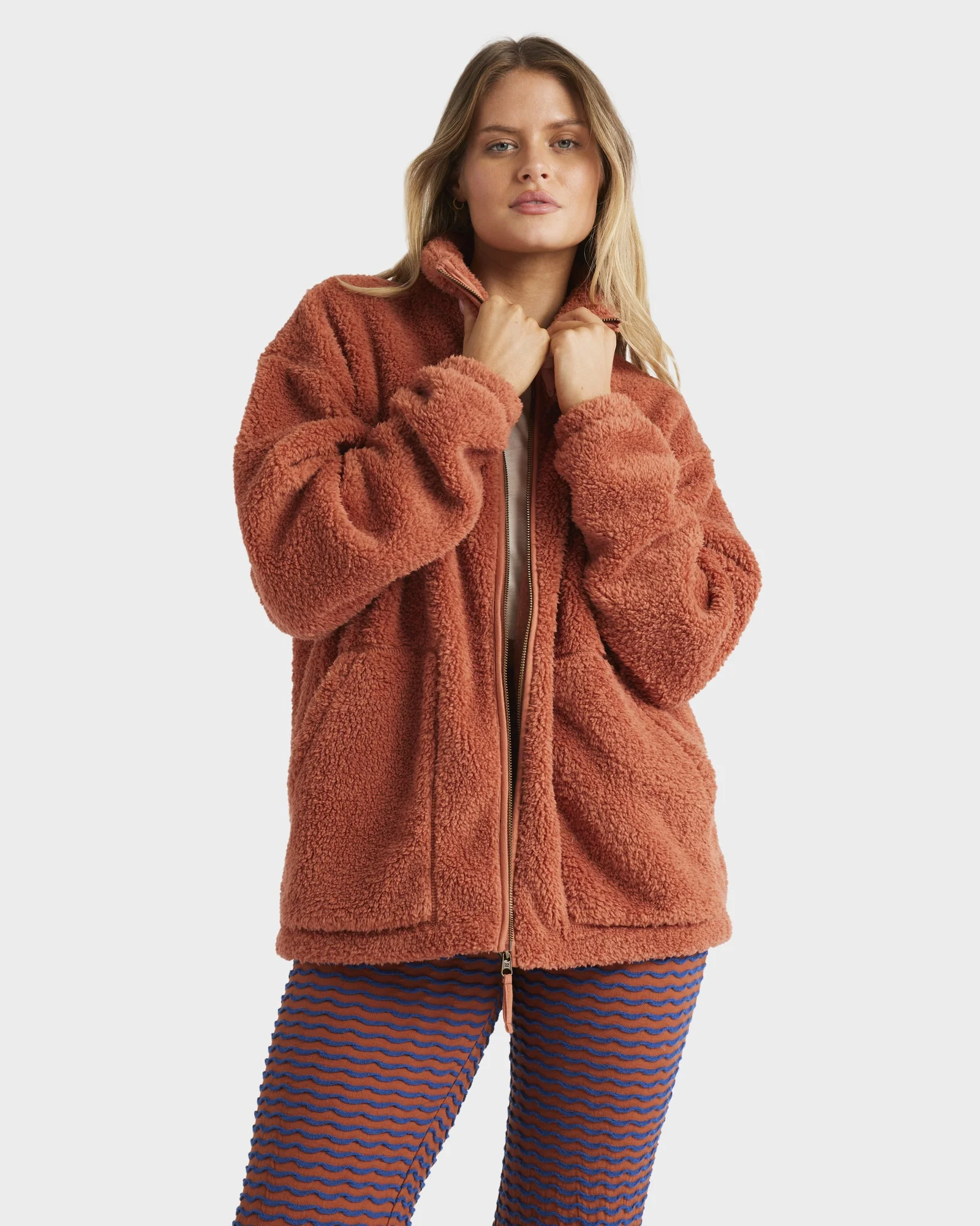 Womens Bring The Sun Fleece Jacket