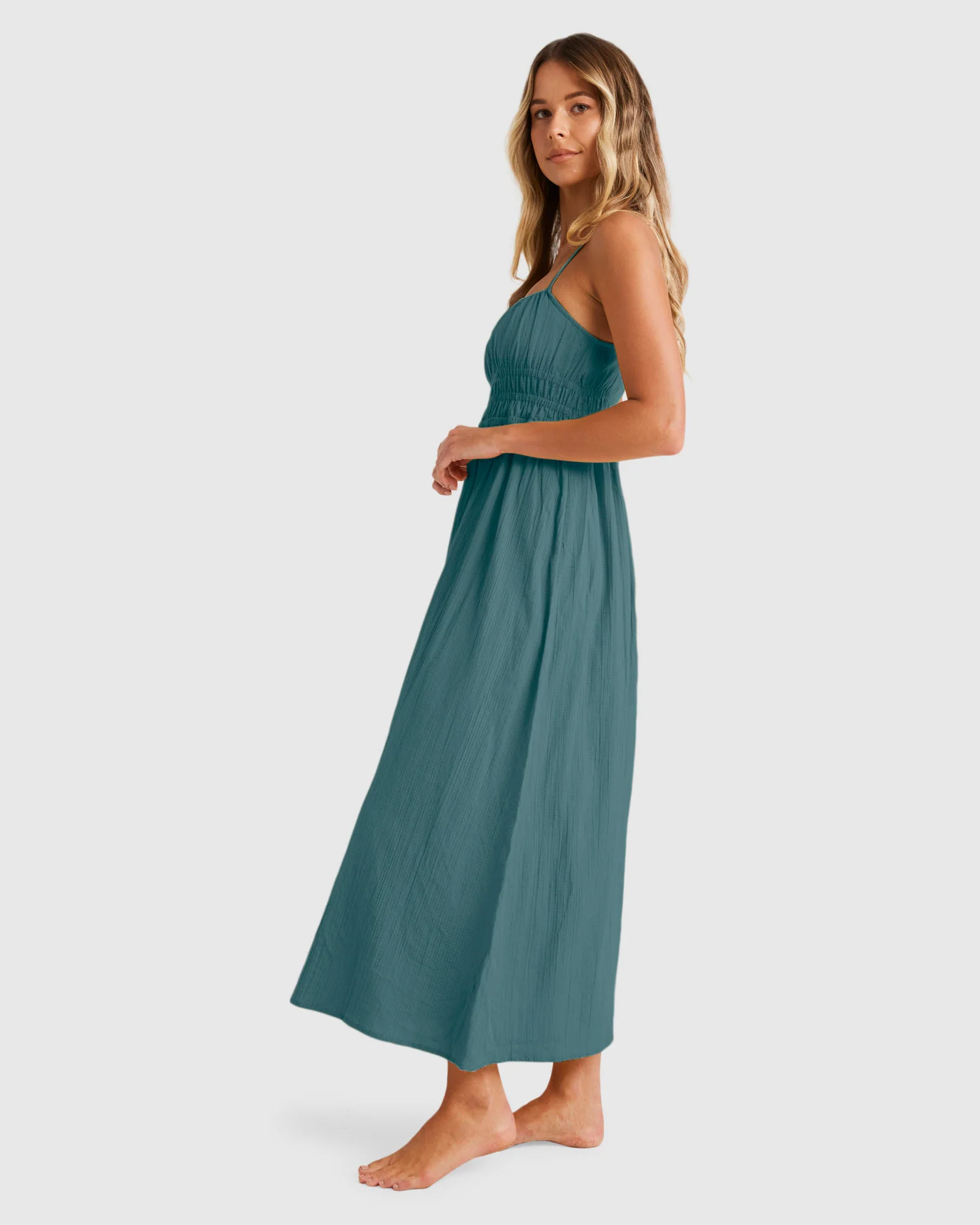 Womens Petal Maxi Dress
