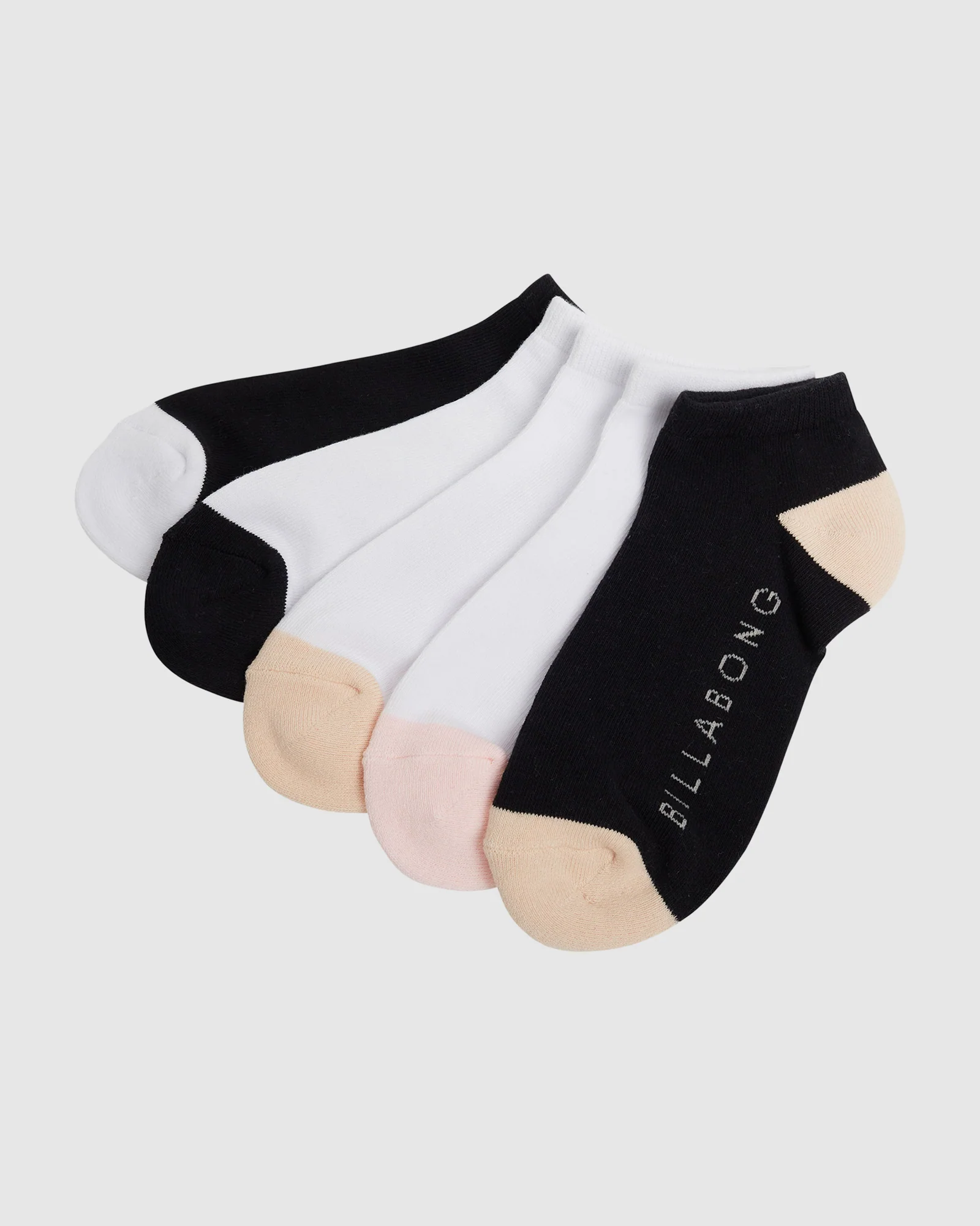 Womens Serenity 5 Packs Ankle Socks
