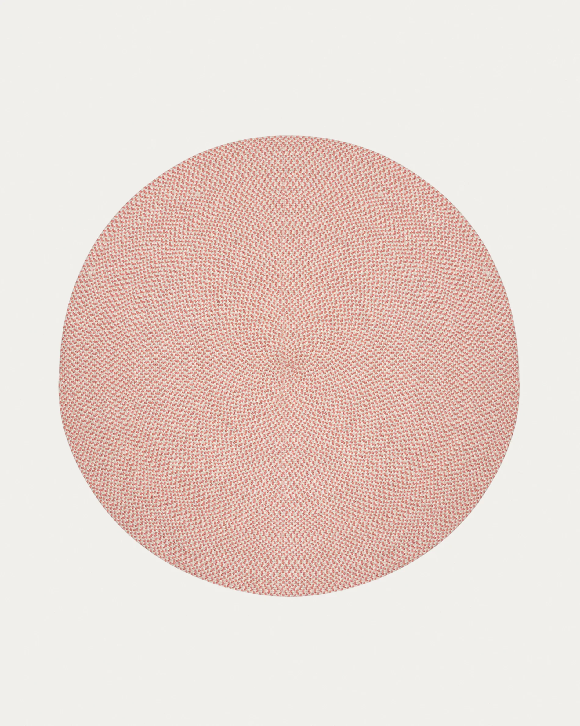 Rodhe 100% PET rug in terracotta Ø 150 cm