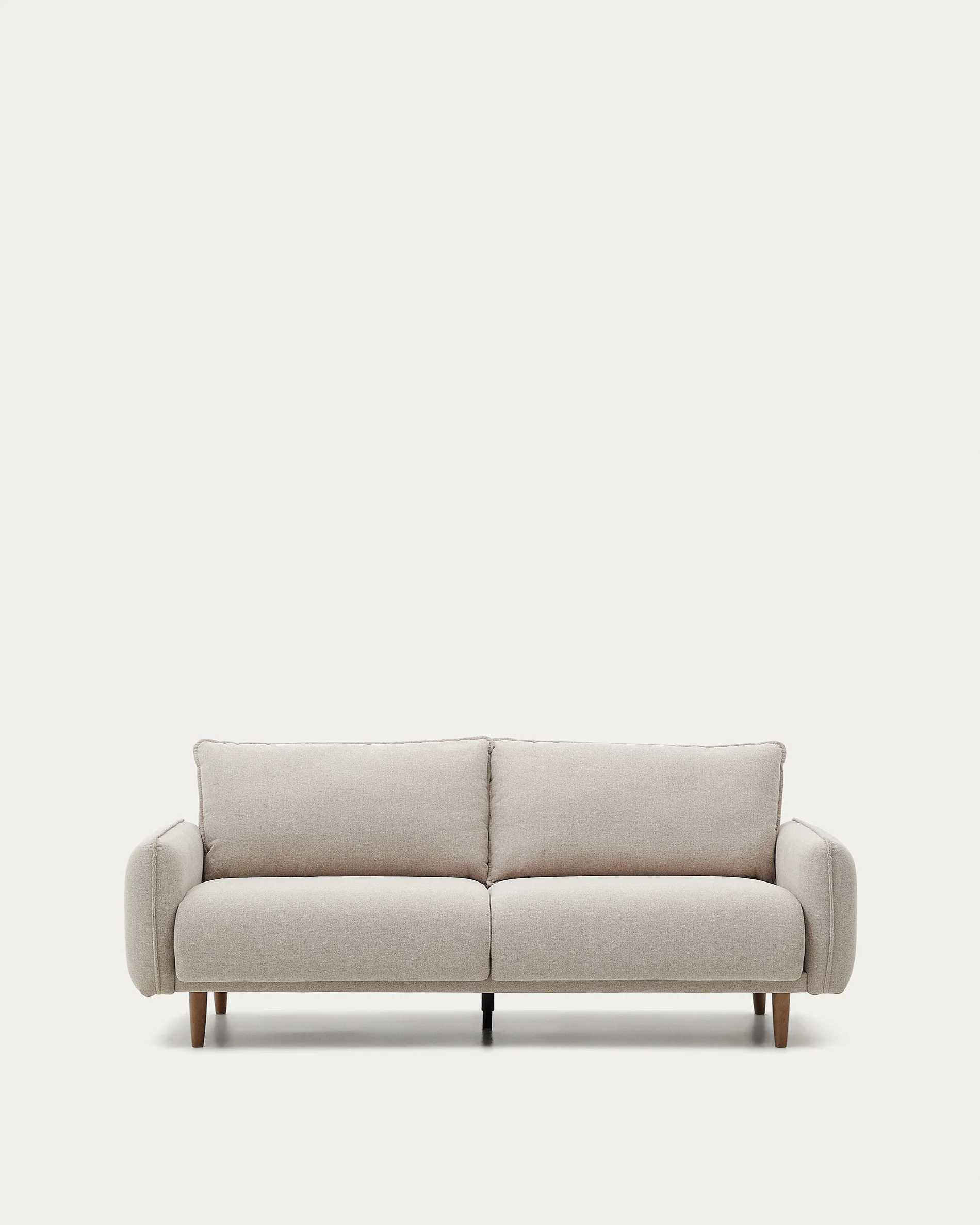 3 seater Carlota sofa in beige, 213 cm FSC Mix Credit