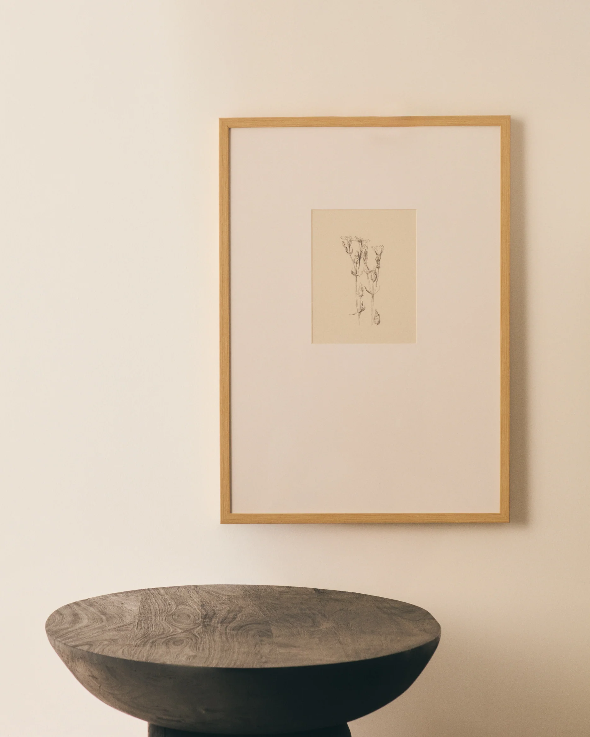 Lirena picture with botanical illustration 50 x 70cm