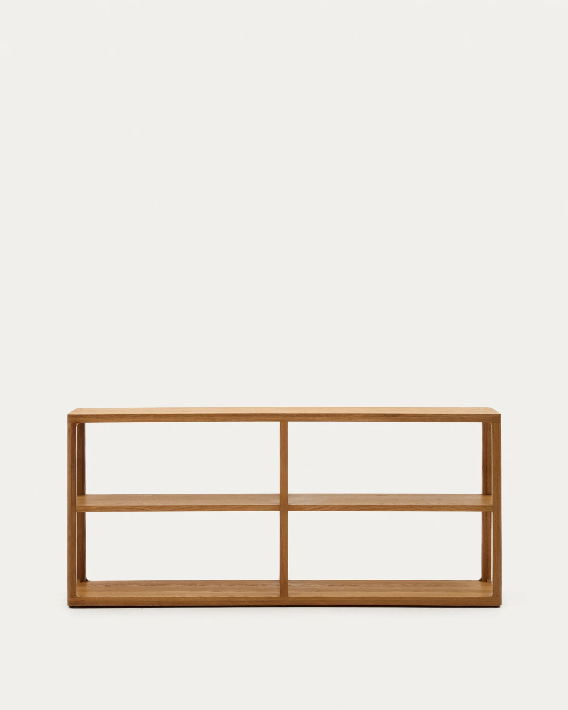 Maymai shelf with solid oak structure 180 x 81 cm