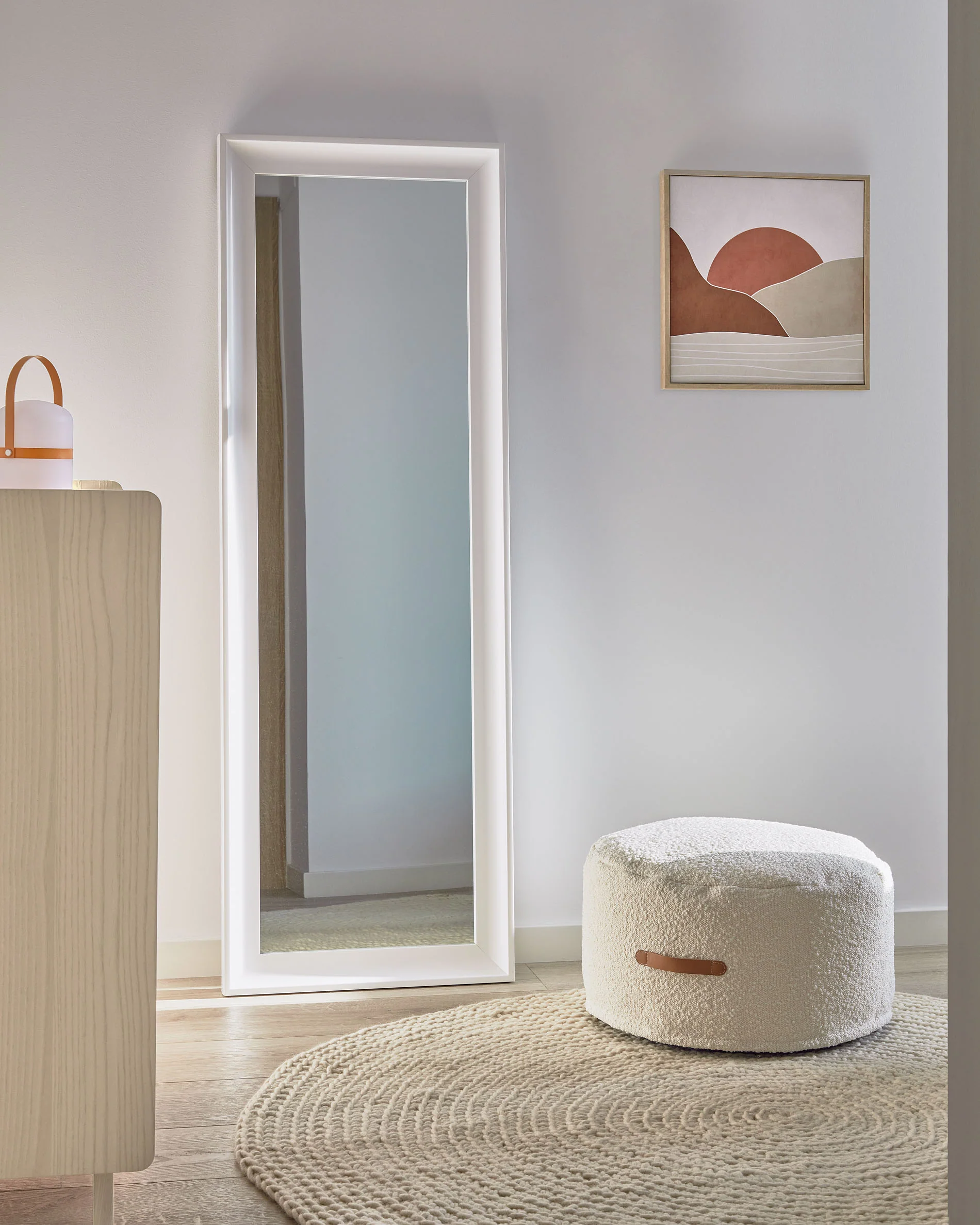 Romila mirror white 52 x 152,5 cm