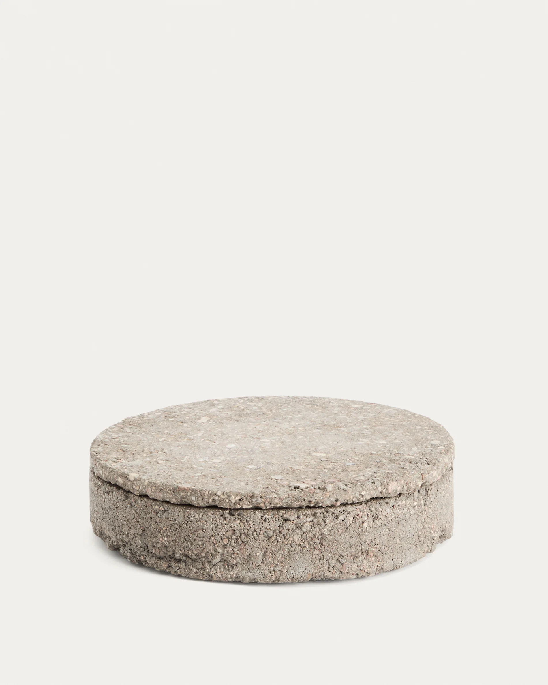 Mirani decorative stone box Ø 23 cm