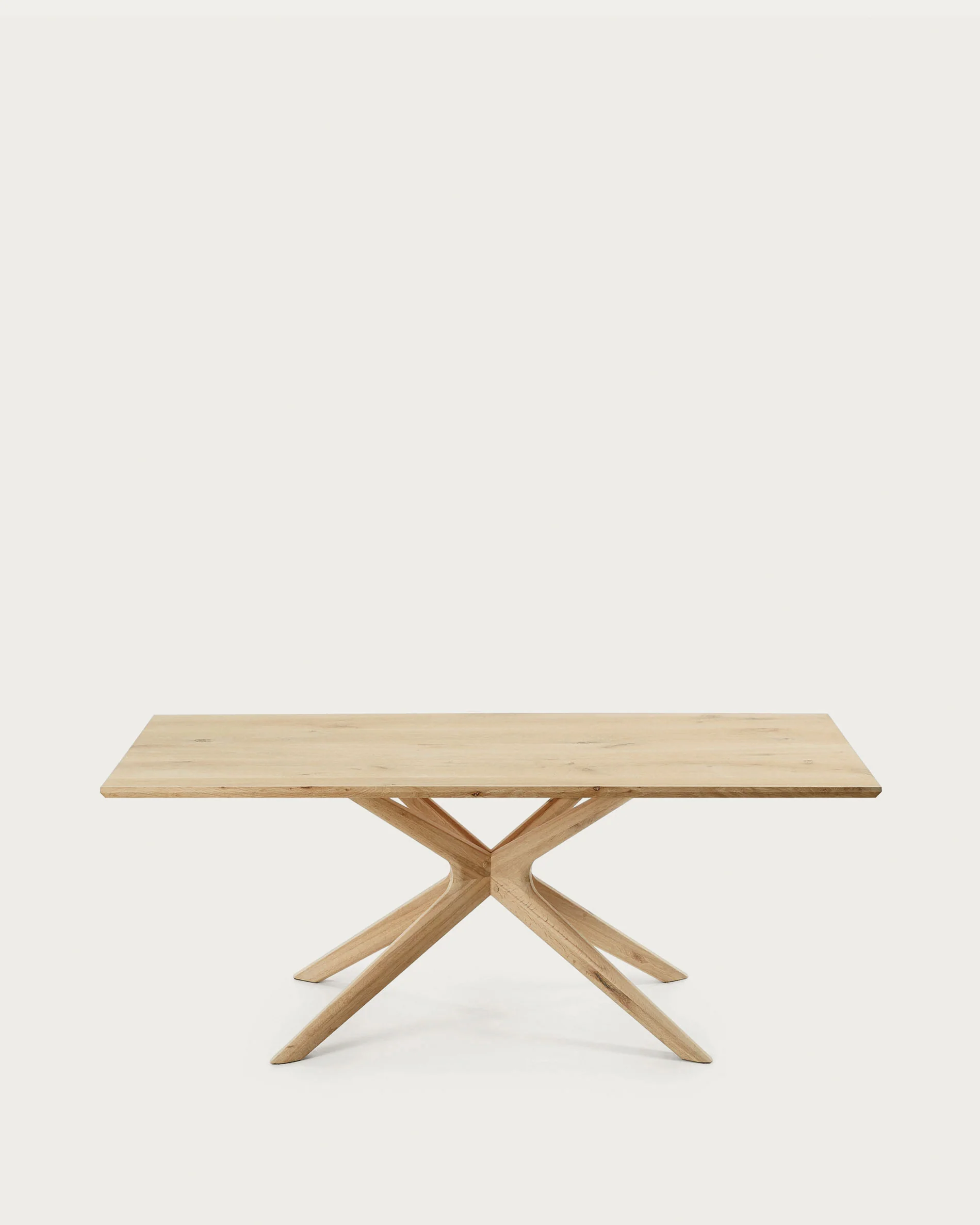 Armande oak veneer table with white wash finish 200 x 100 cm