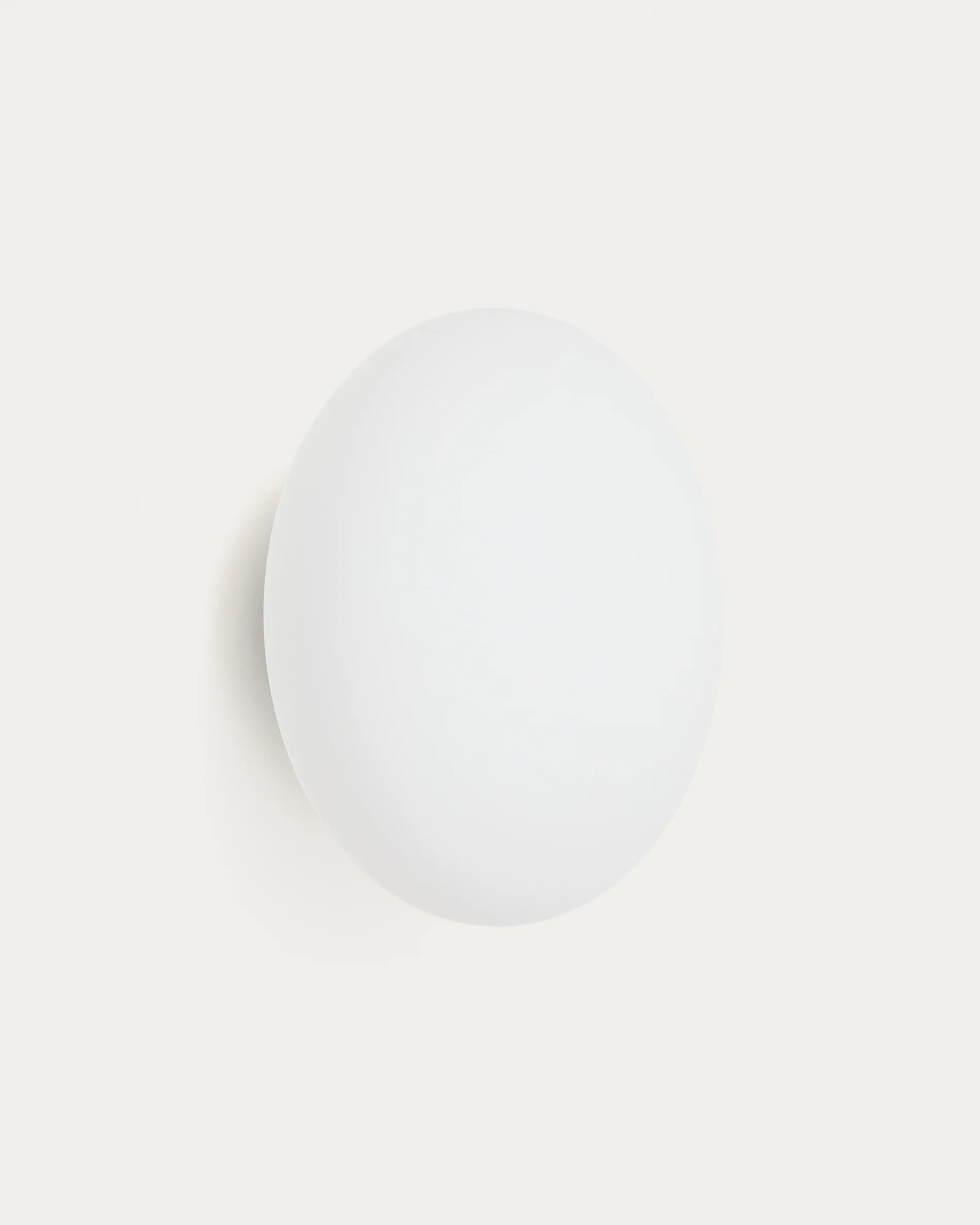 Bamila smoked glass and nickel wall lamp Ø25cm