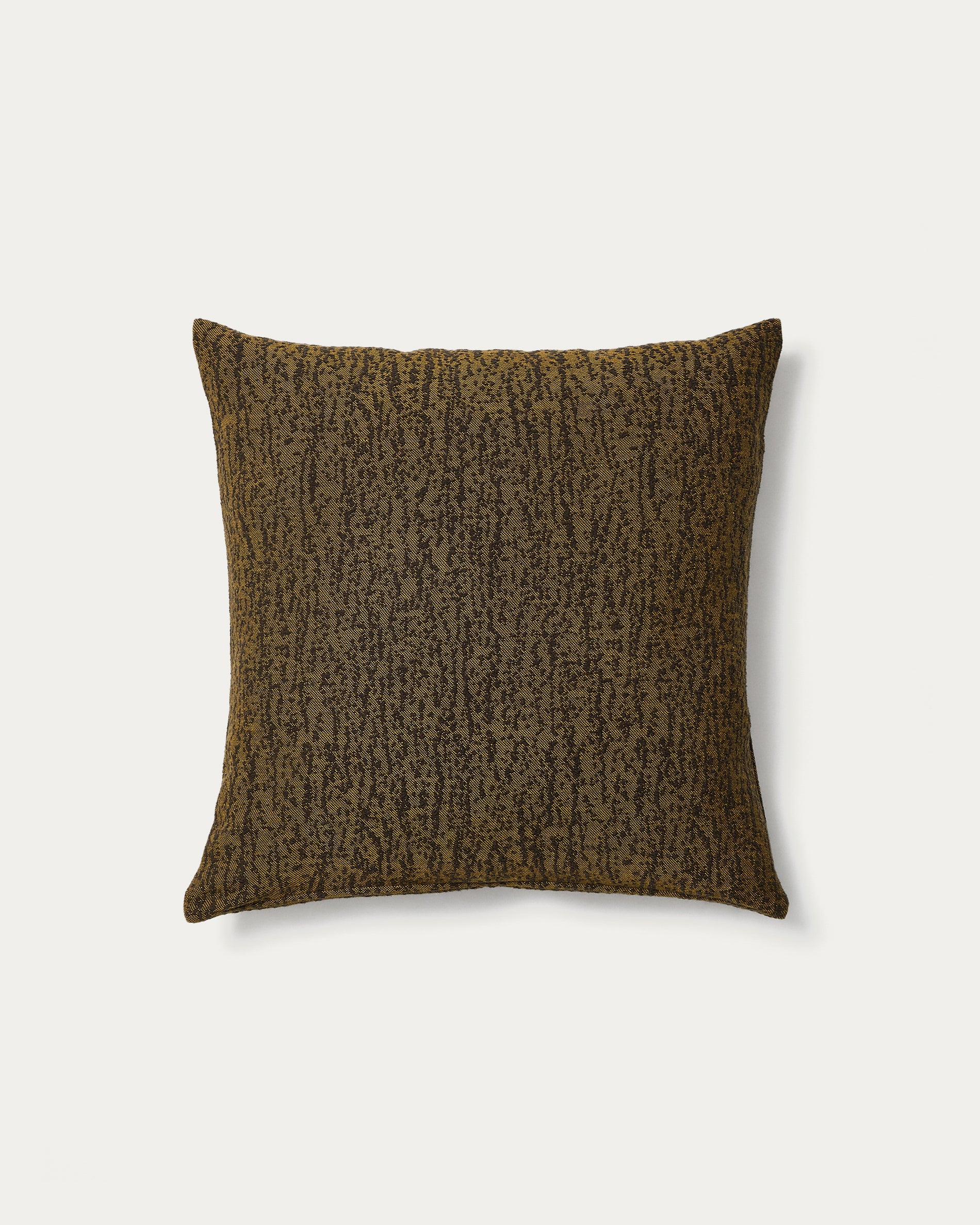 Melien cushion cover in green dot jacquard 50 x 50 cm