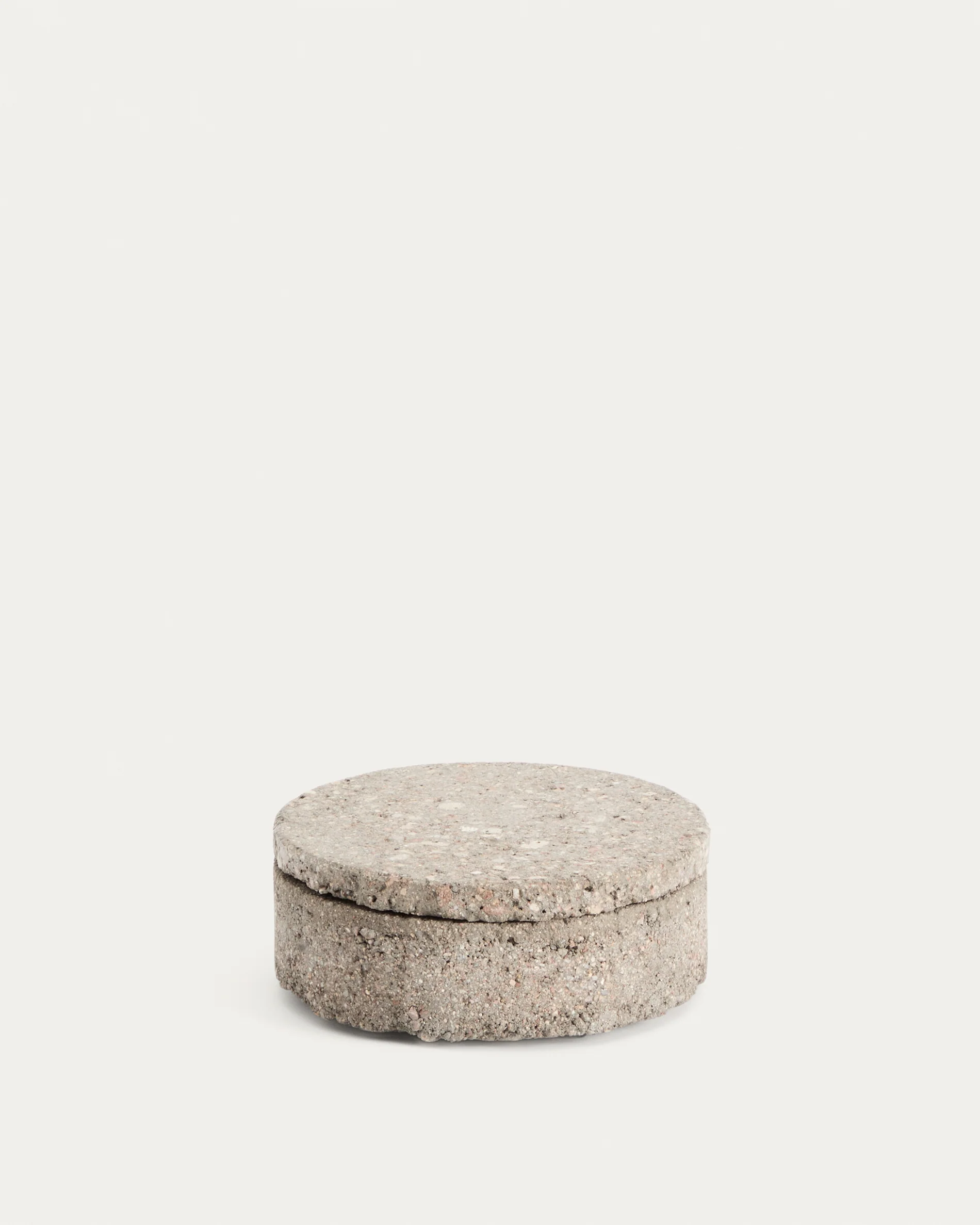Mirani decorative stone box Ø 15 cm