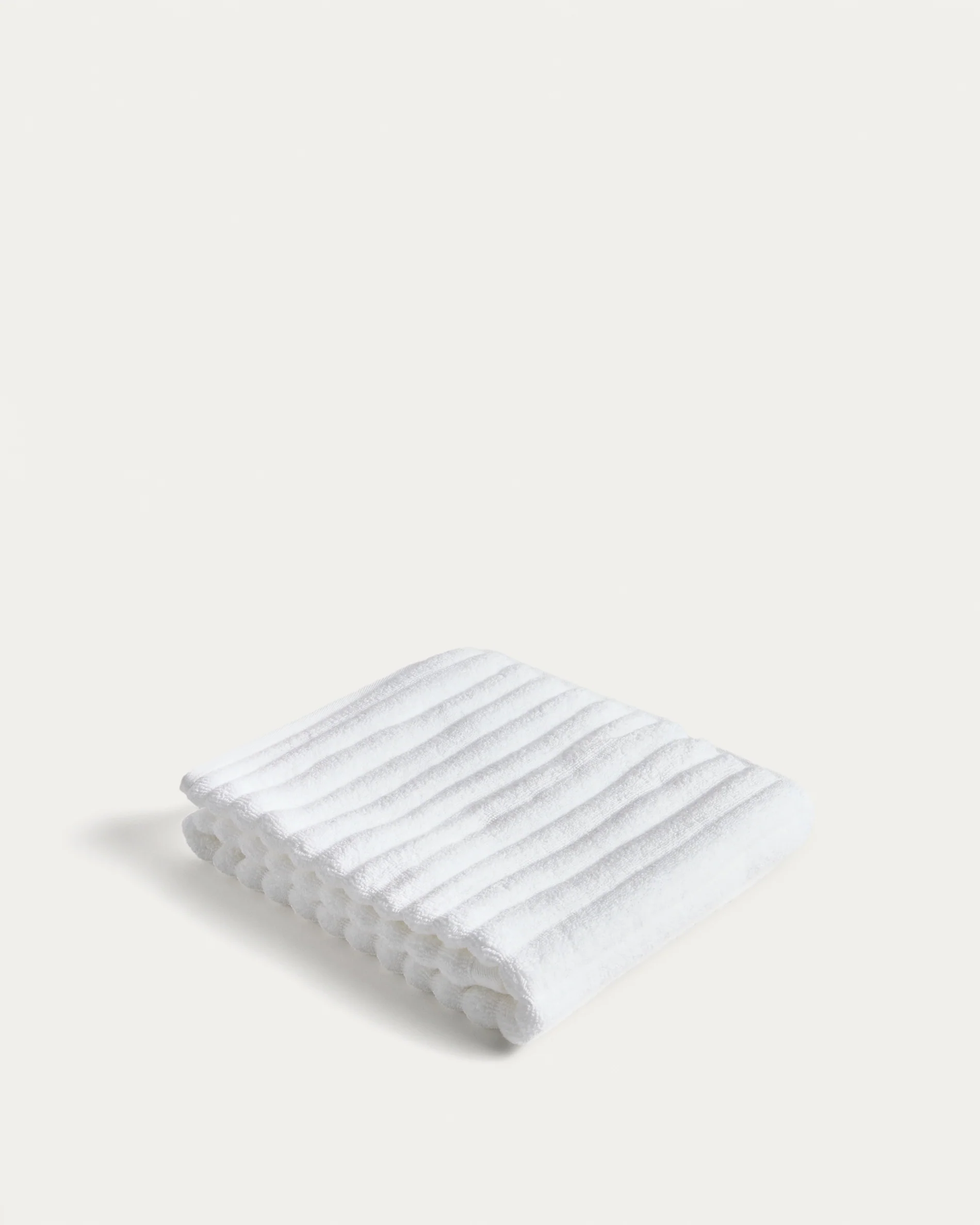 Navira 100% cotton white hand towel 50 x 90cm