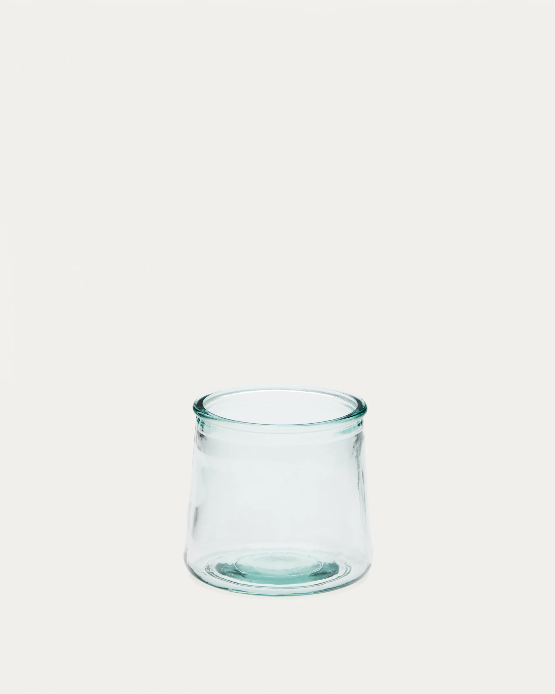 Izai transparent recycled glass