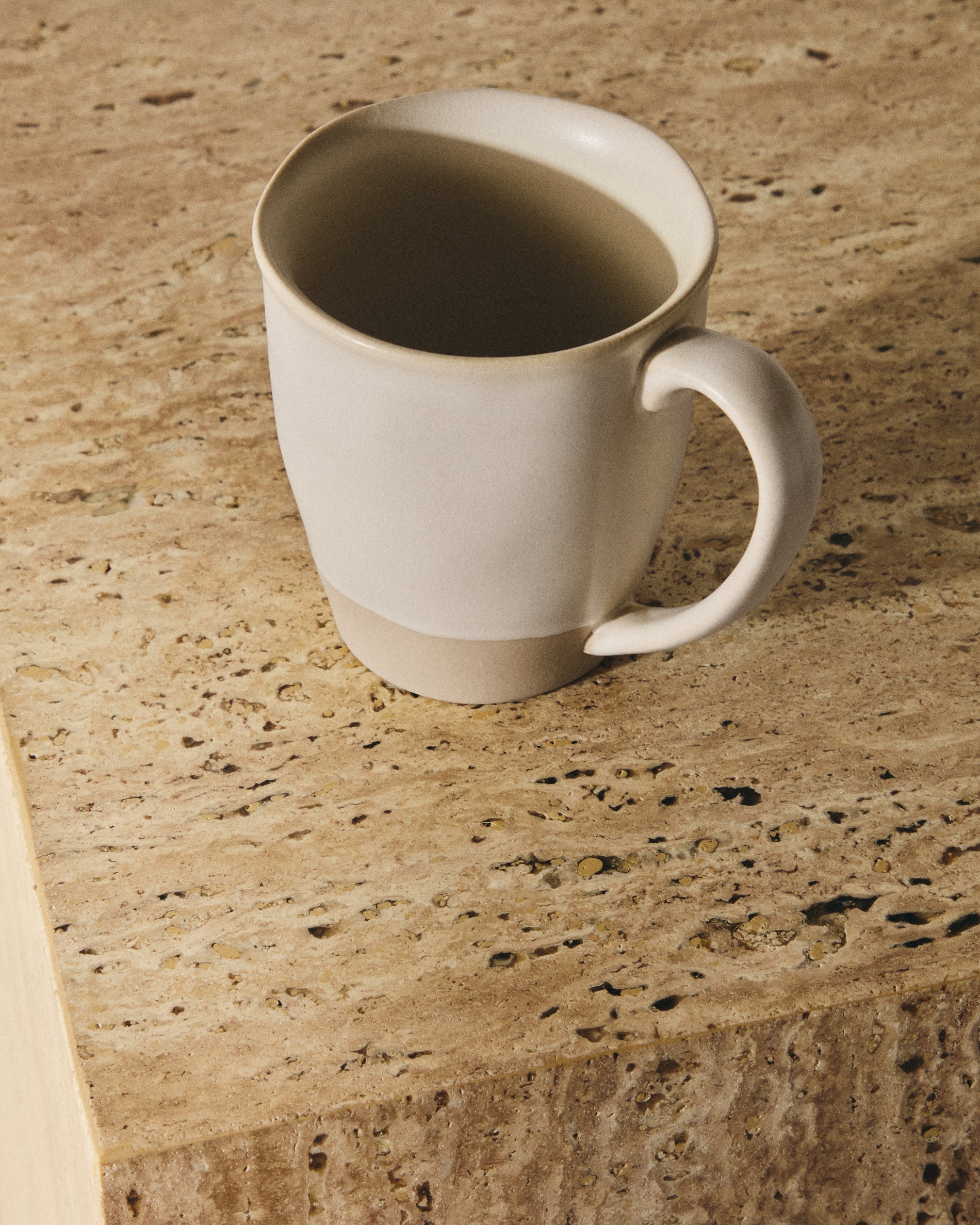 Beige Azir large ceramic mug