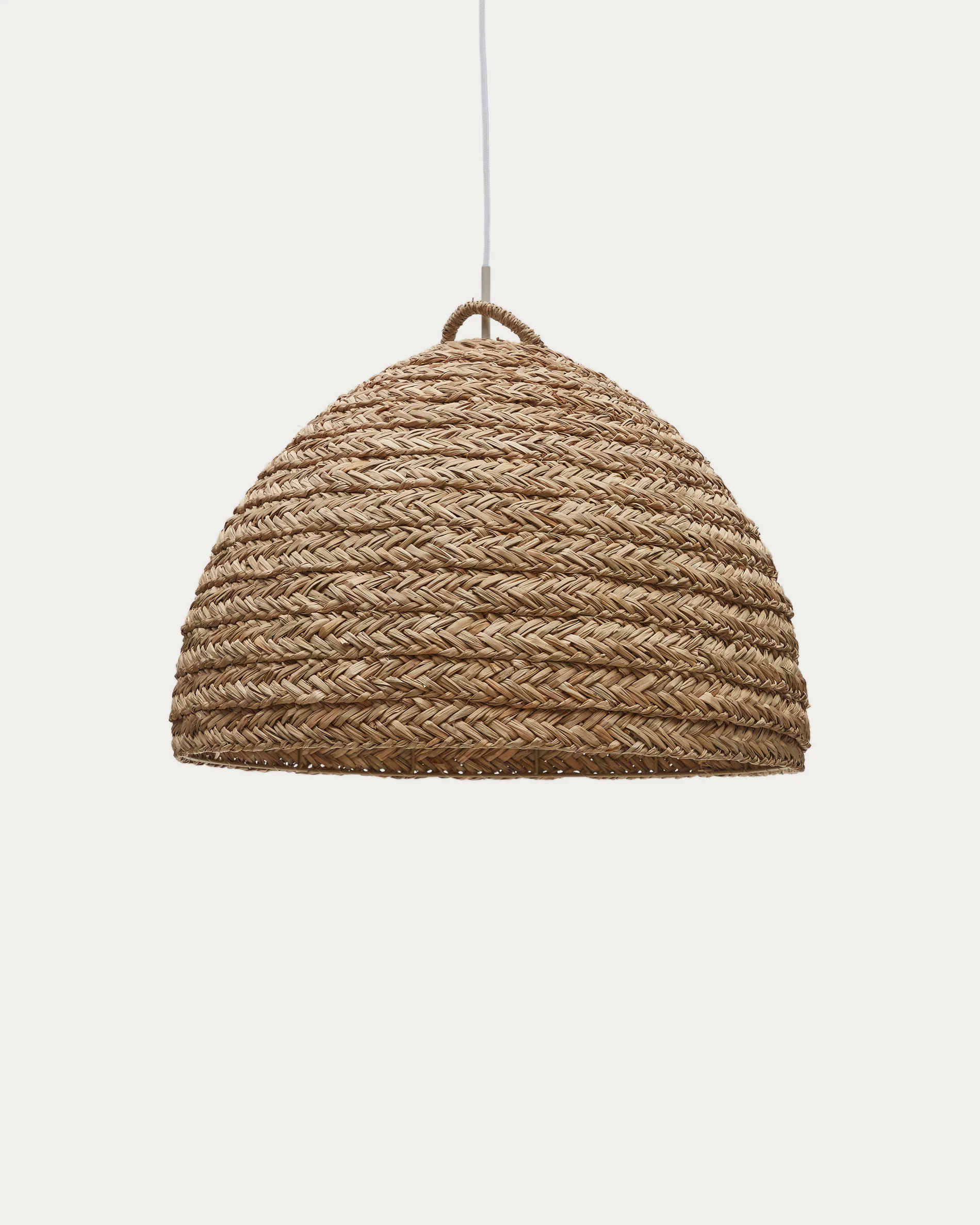 Fonteta natural fiber ceiling lamp shade in a natural finish, Ø 60 cm