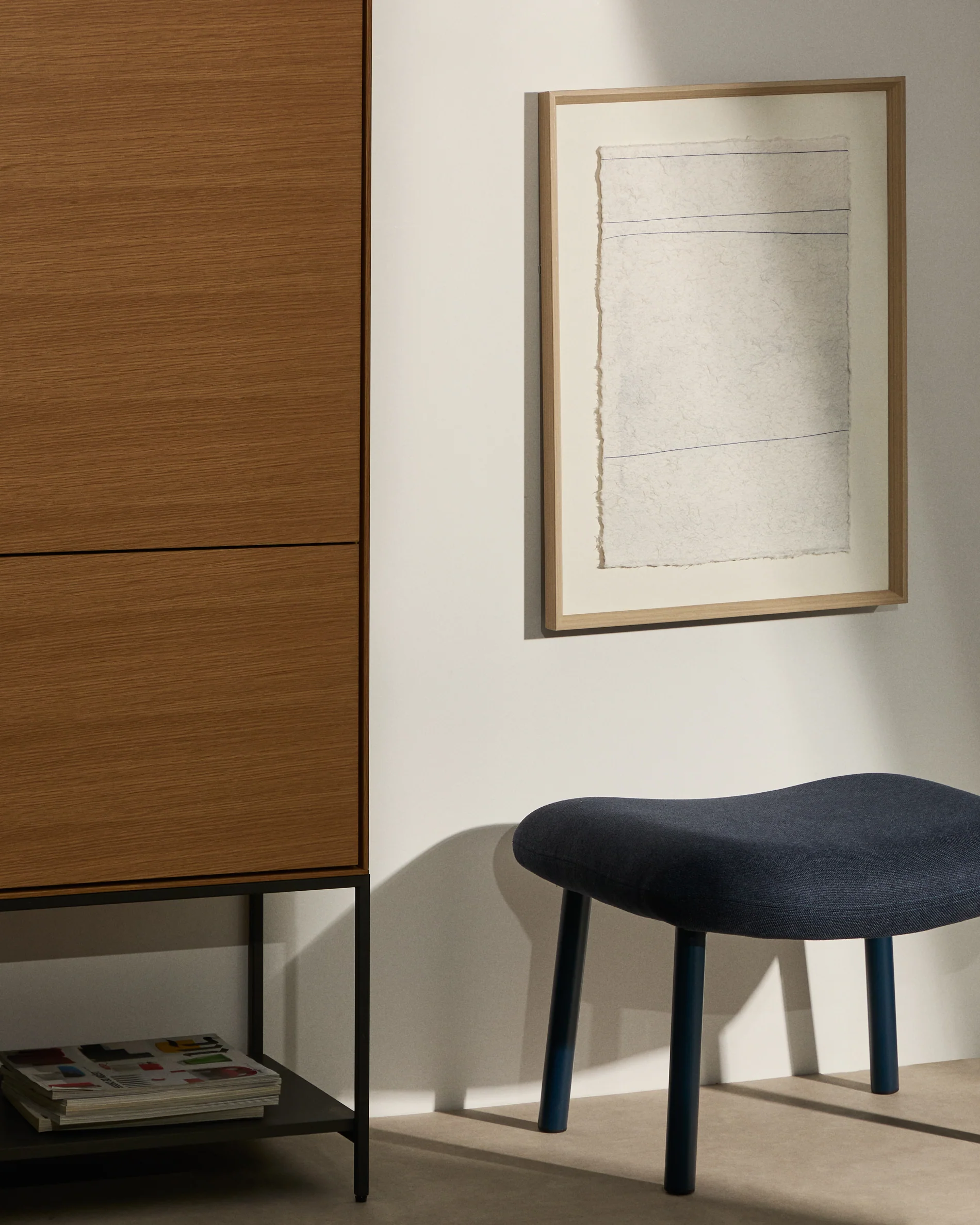 Durkan white picture on recycled paper 50 x 70cm