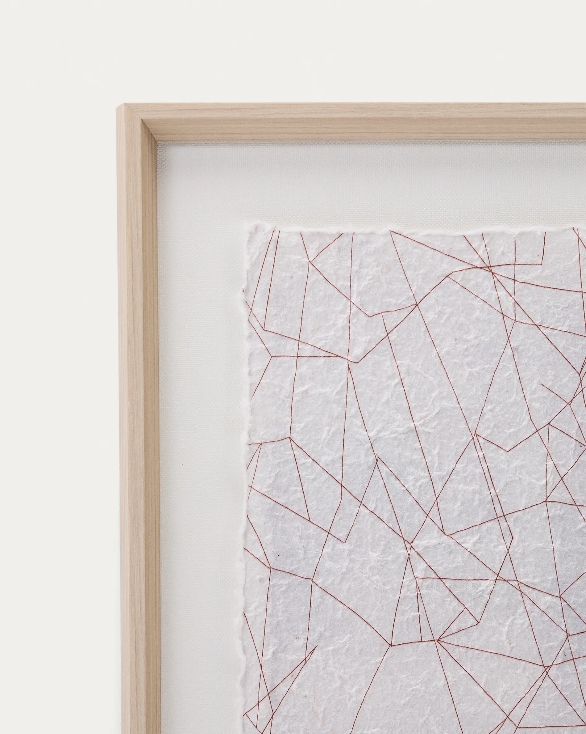 Durkan white picture on recycled paper 30 x 40cm