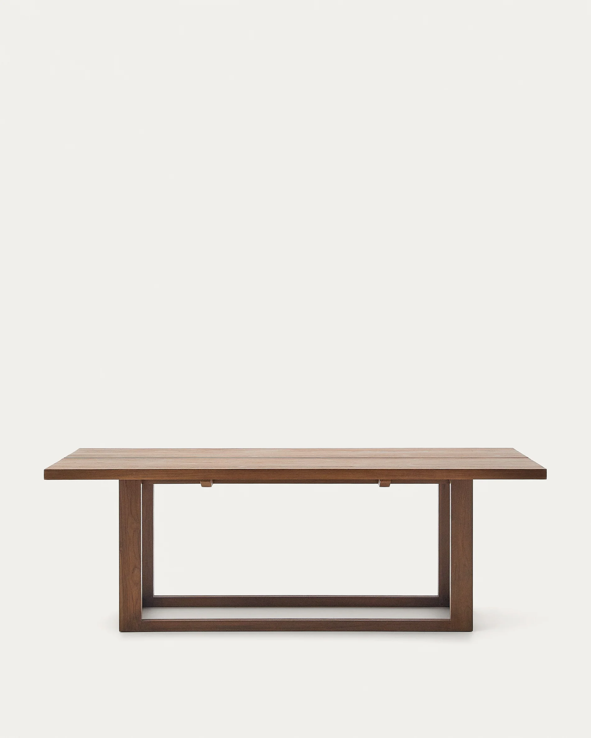 Sashi table made in solid teak wood 220 x 100 cm