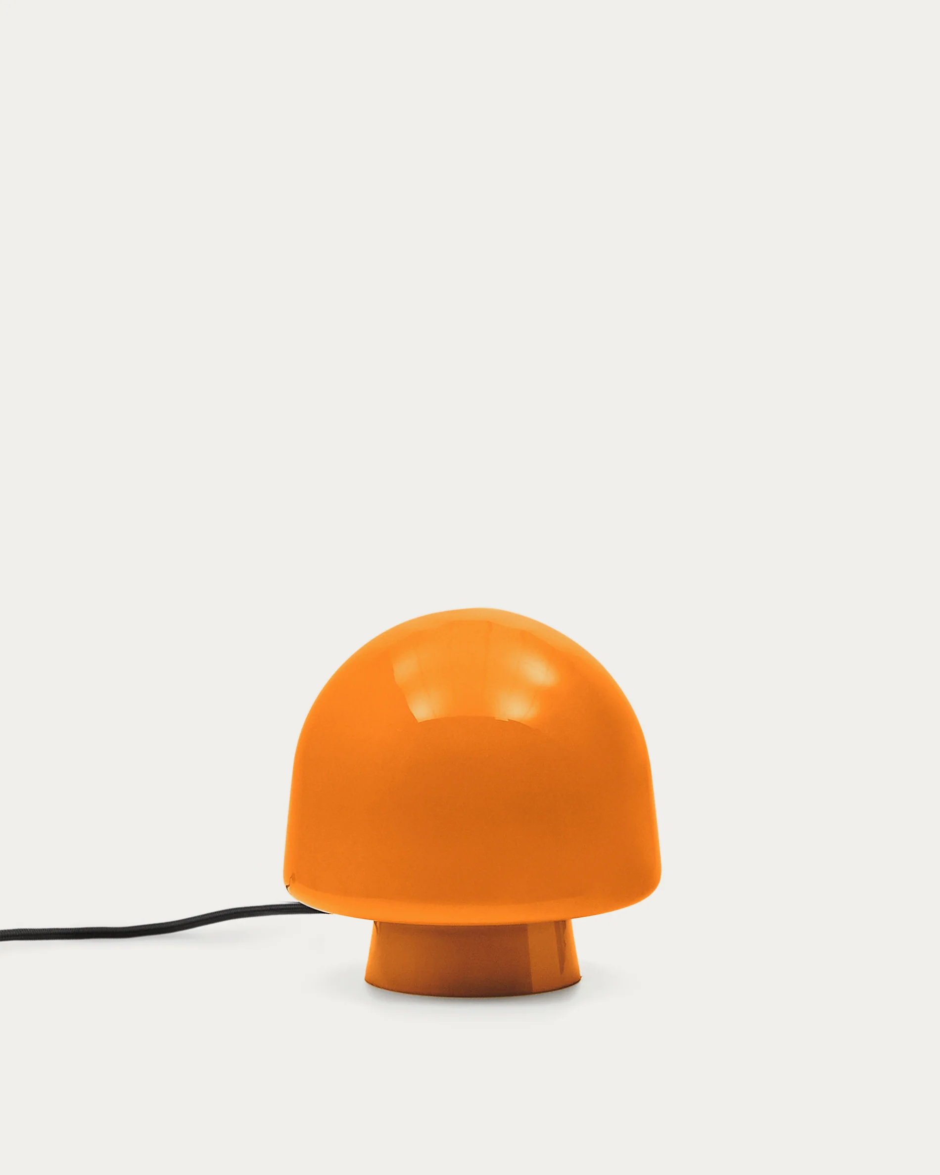 Reig orange glass table lamp